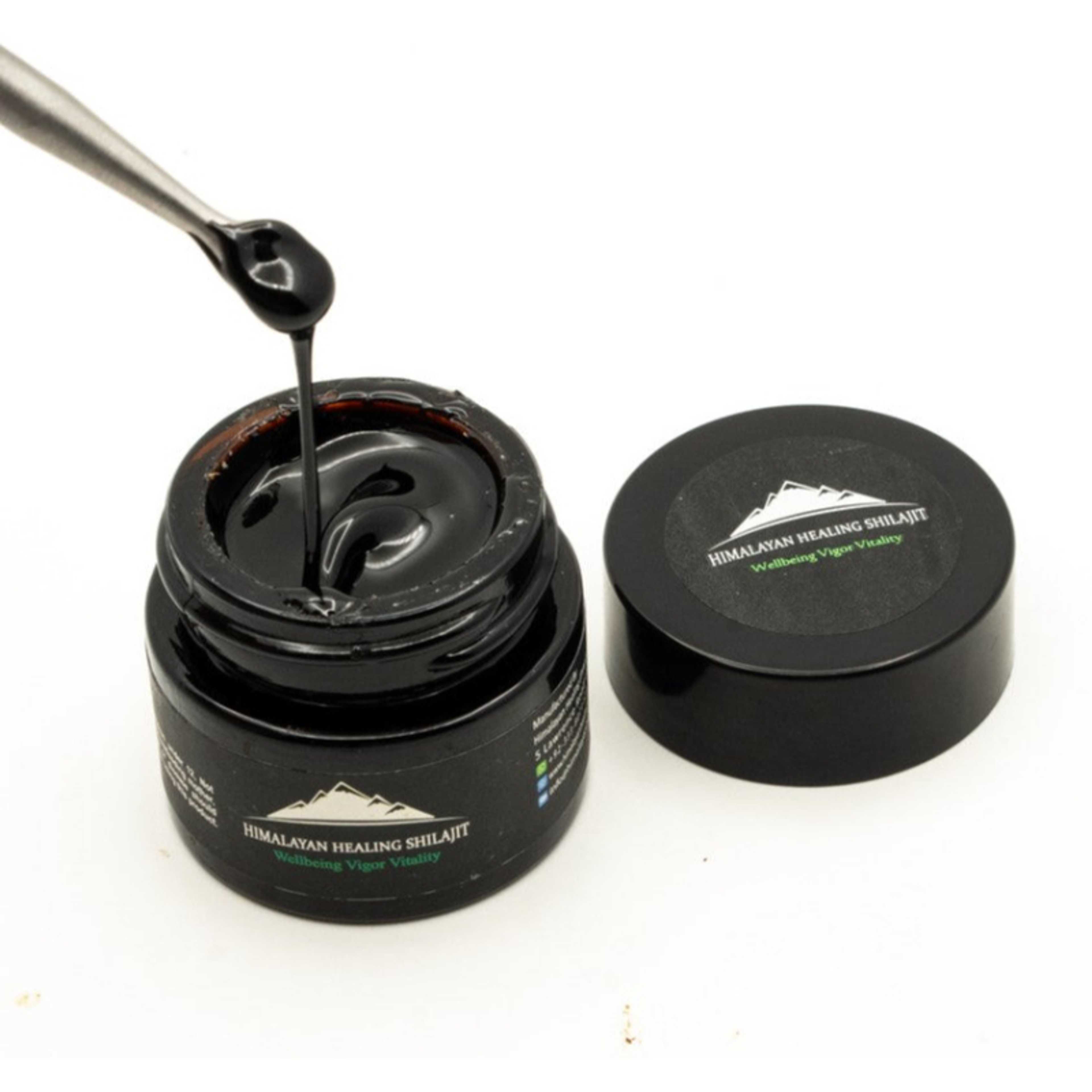 15Gram x 2 (60 Servings) Pure Himalayan Shilajit | Gold Grade Quality - Product Main Image