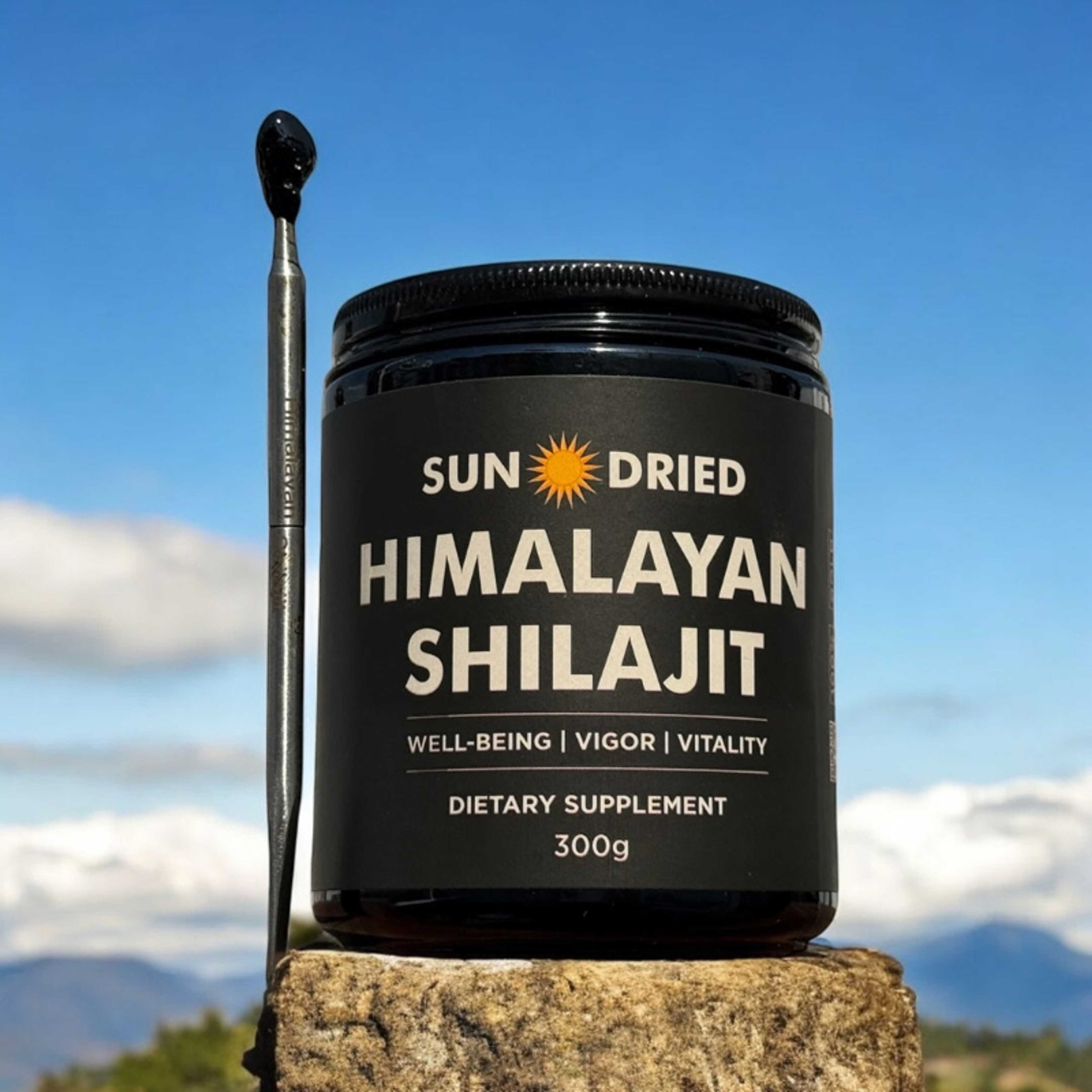250g Himalayan Shilajit Pack - 600 Servings - Product Main Image