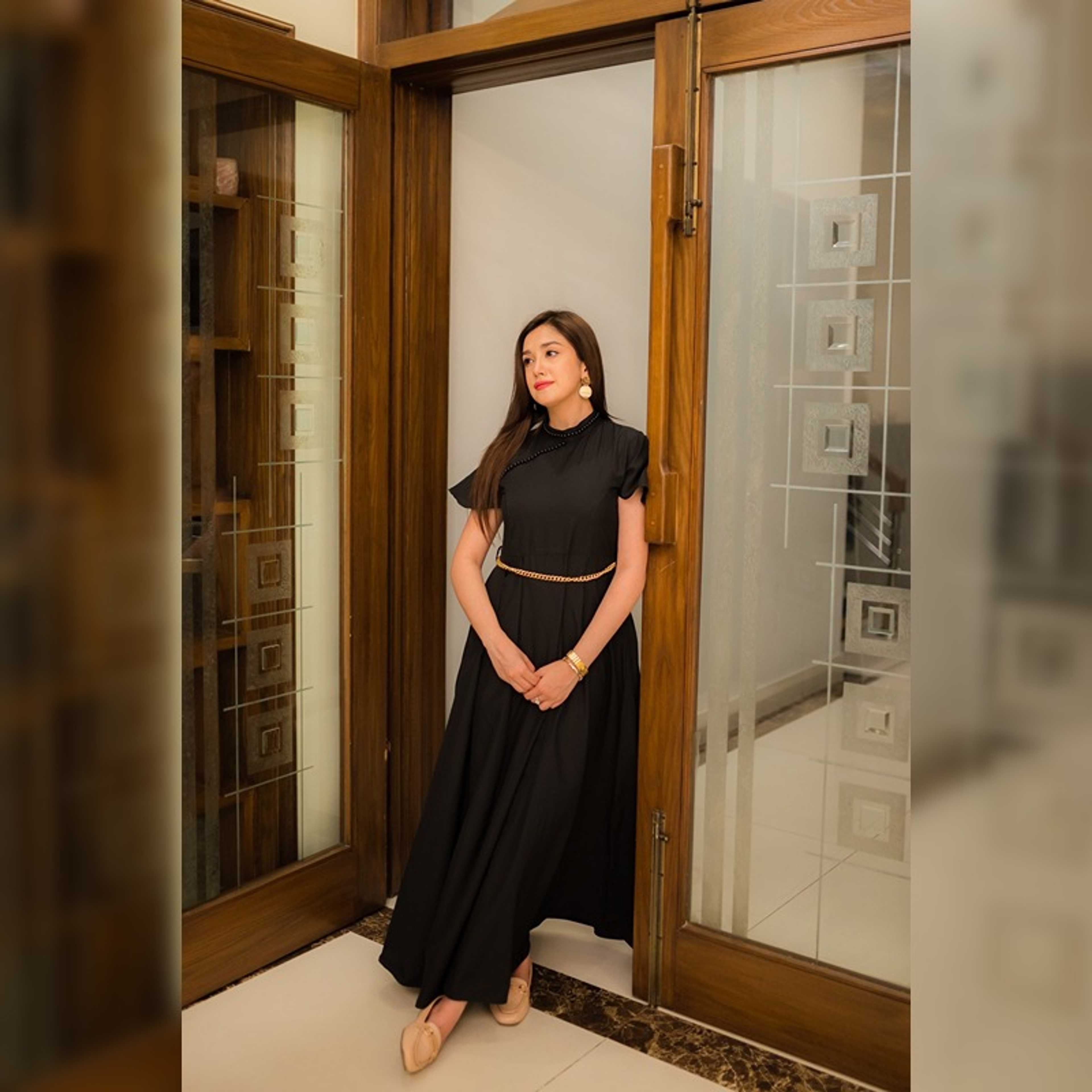 Black Aurora Dress - Product Main Image