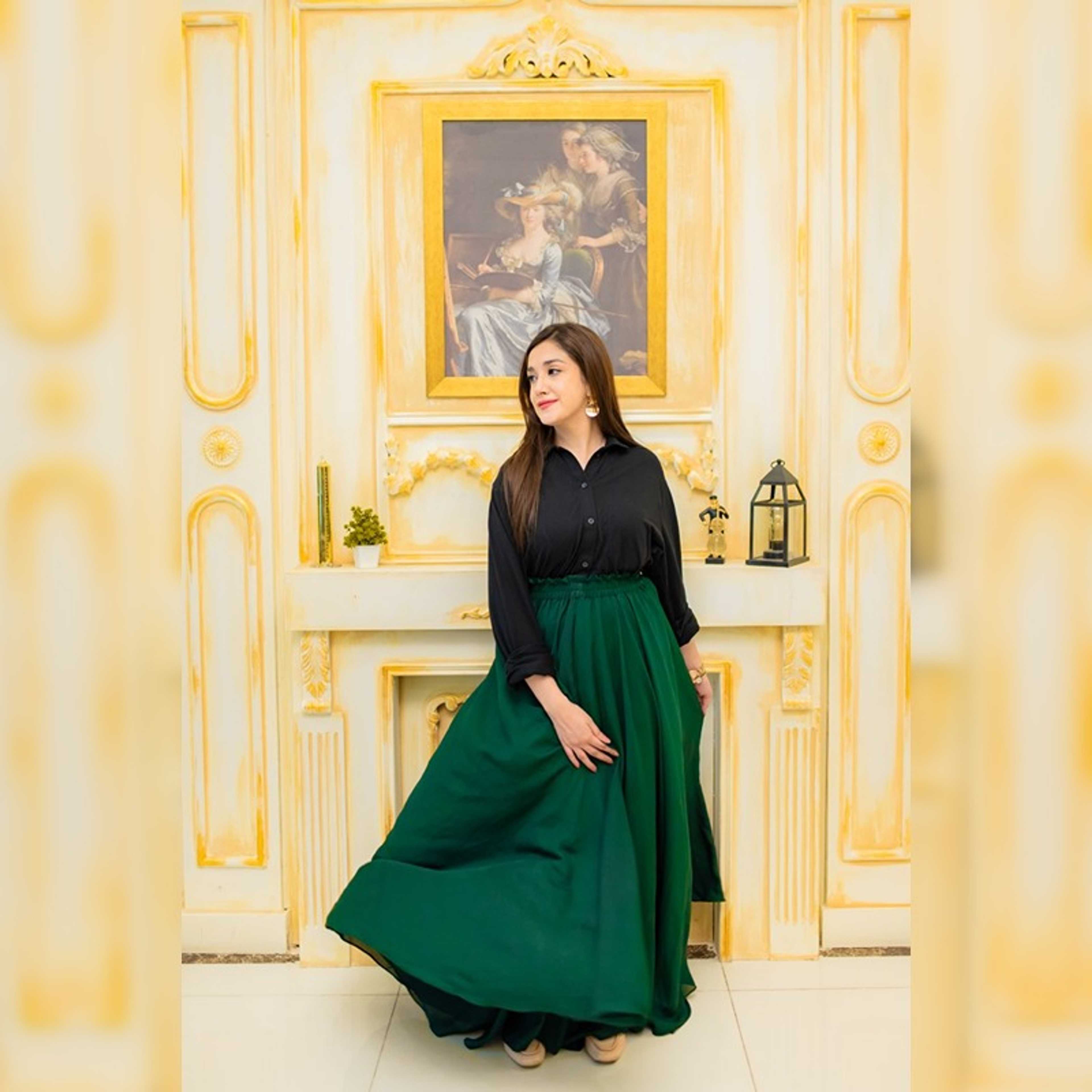 Green Serenity Skirt - Product Main Image