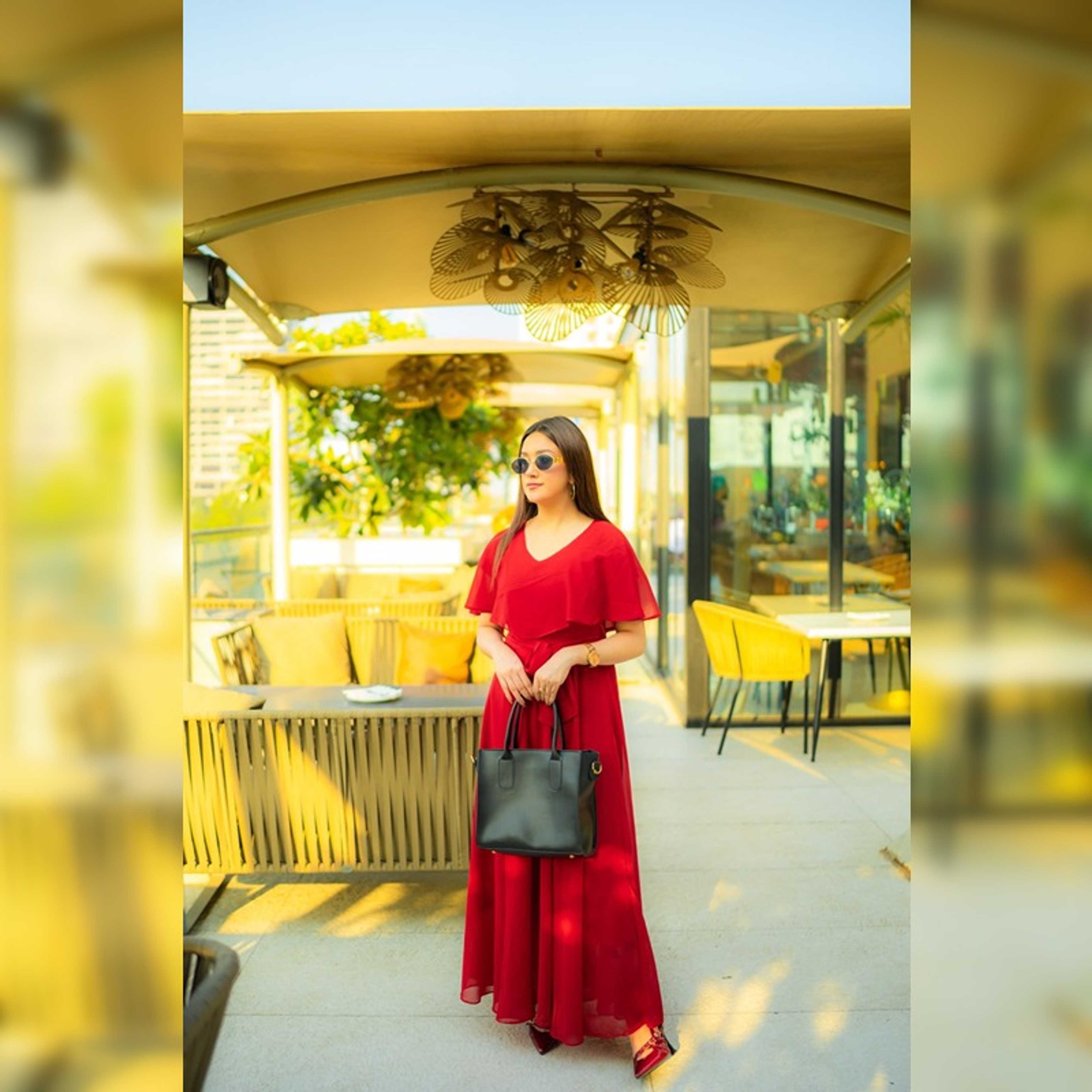 Red Elegance Ensemble - Product Main Image