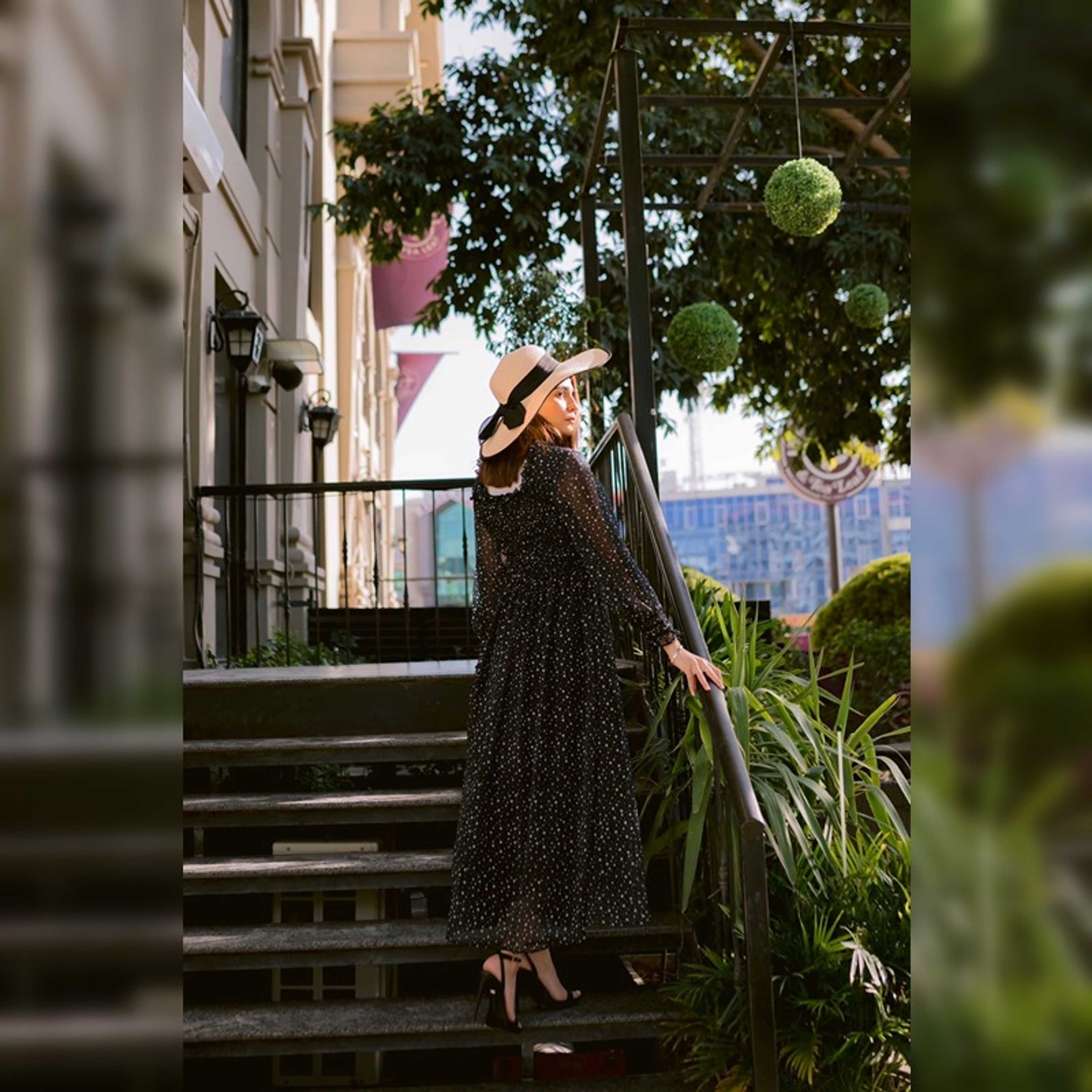 Into the Galaxy maxi dress - Product Main Image