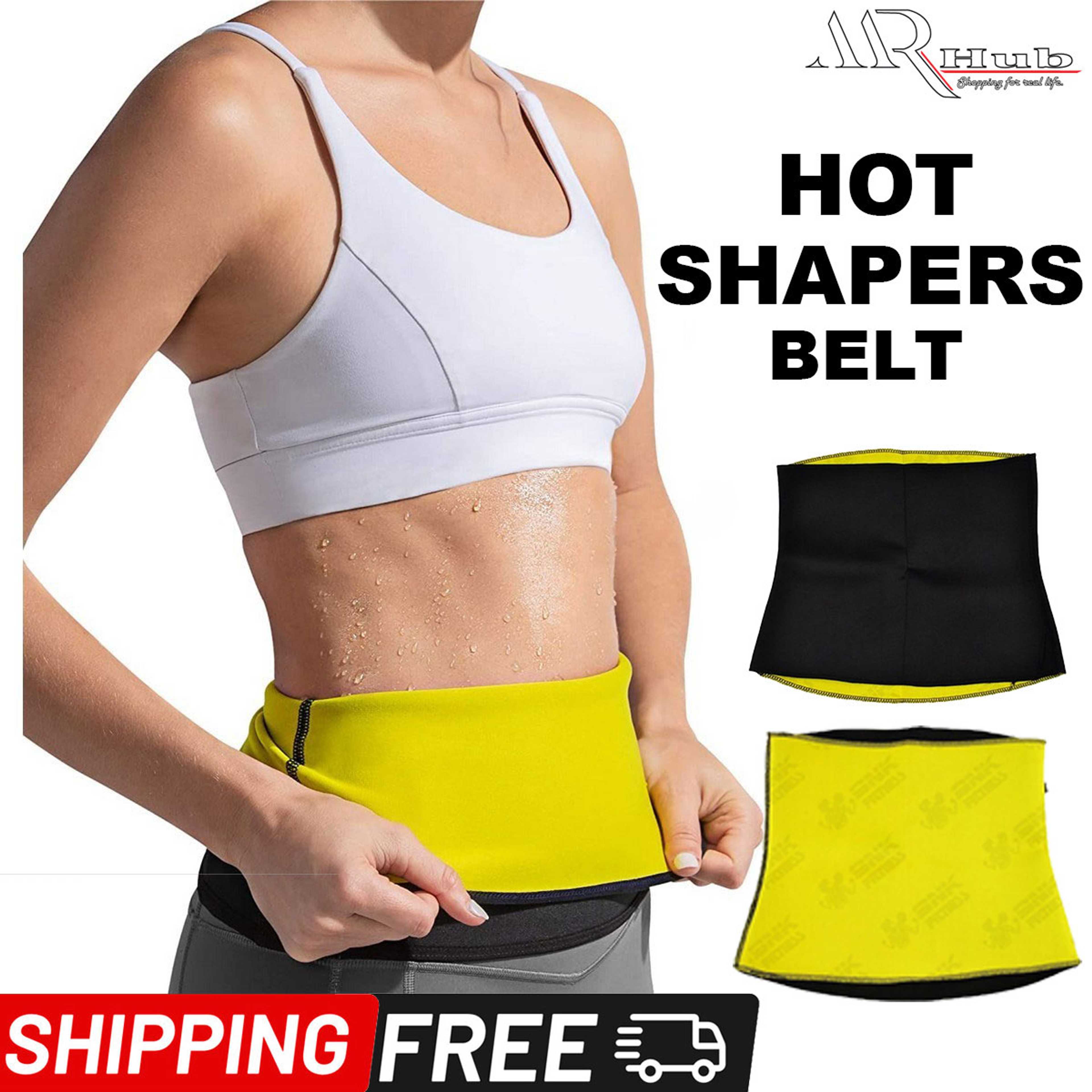 High Quality] Hot Shaper Belt For Men and Women, Body Shaper After Birth Slimming Belt, Sweat Slimming Belt, Belly Fat Burner Slimming Belt, Waist Trimmer Fat Reduction Belt, Adjustable for all Men and women waist