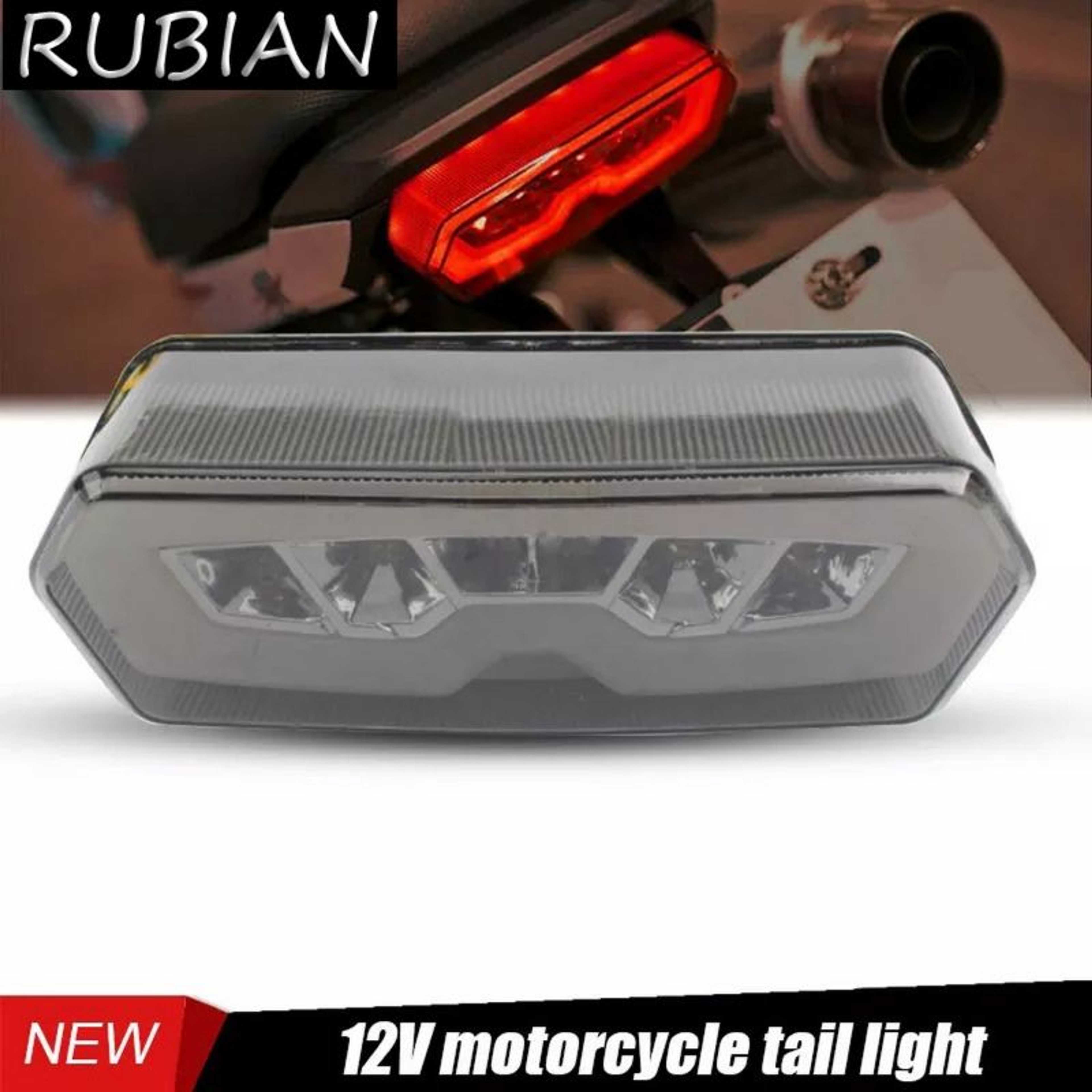 Universal Audi style Bike Back Light With Indicator