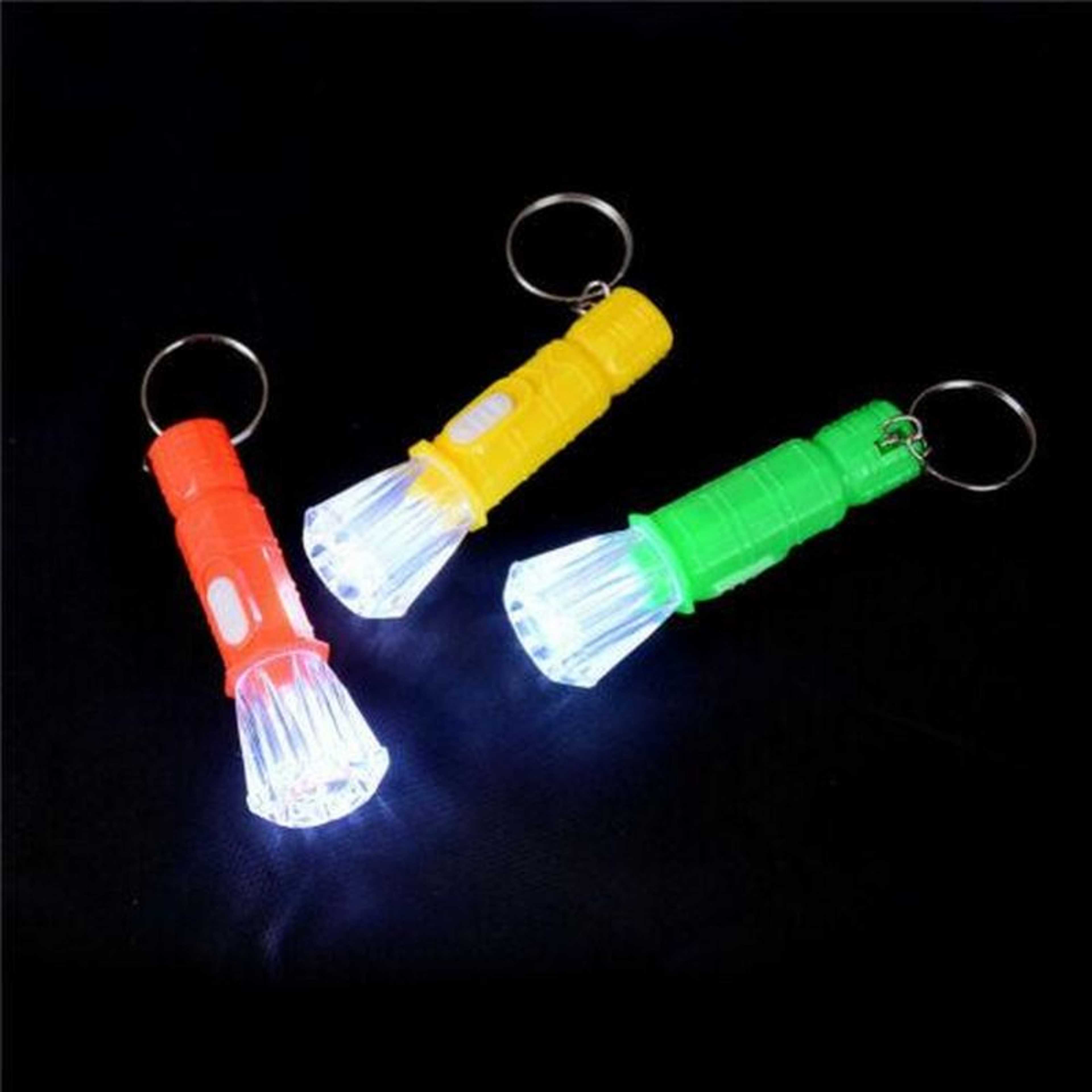 Small Pocket Size Torch Keychain (Random Color)