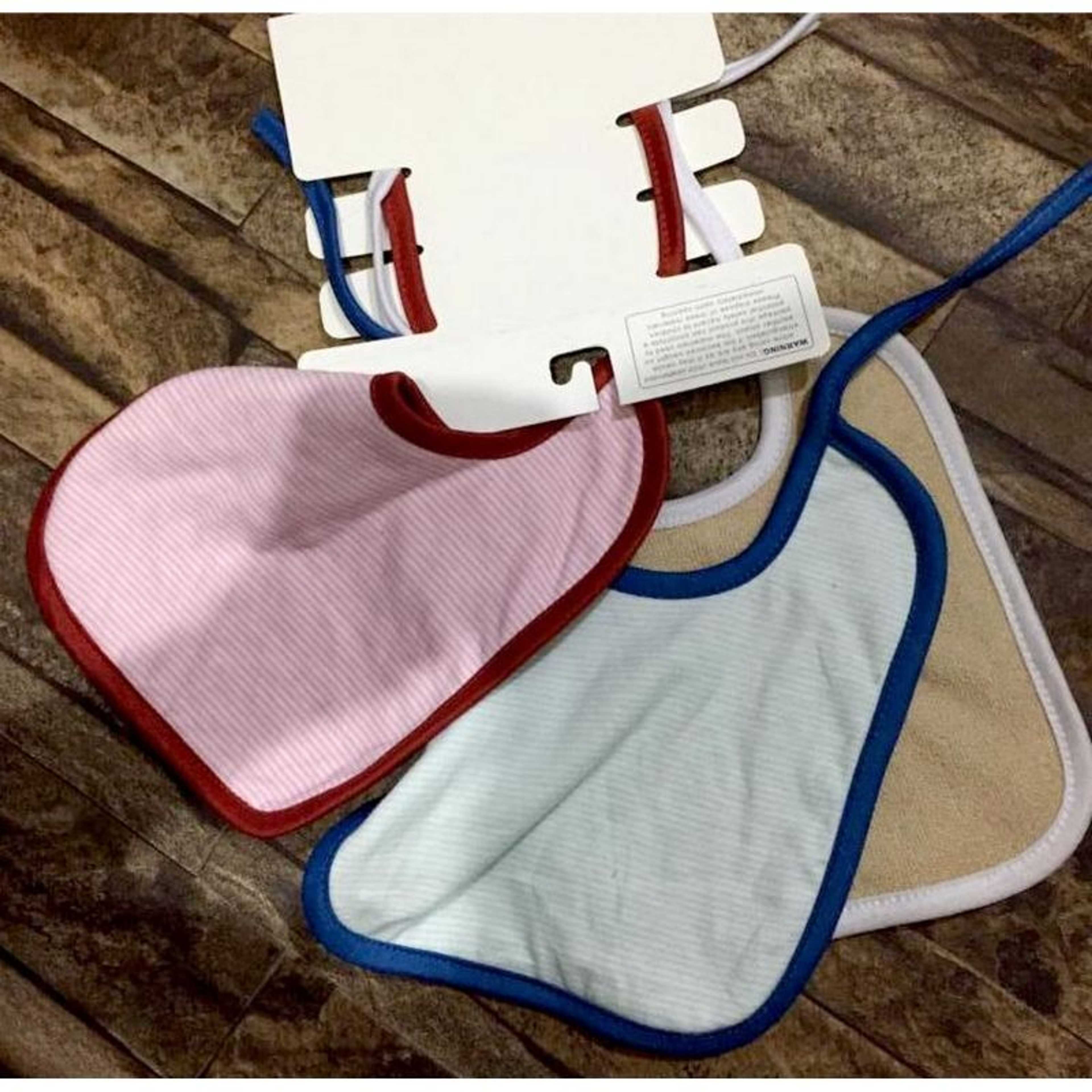 Pack of 3 Towel Bibs For Babies