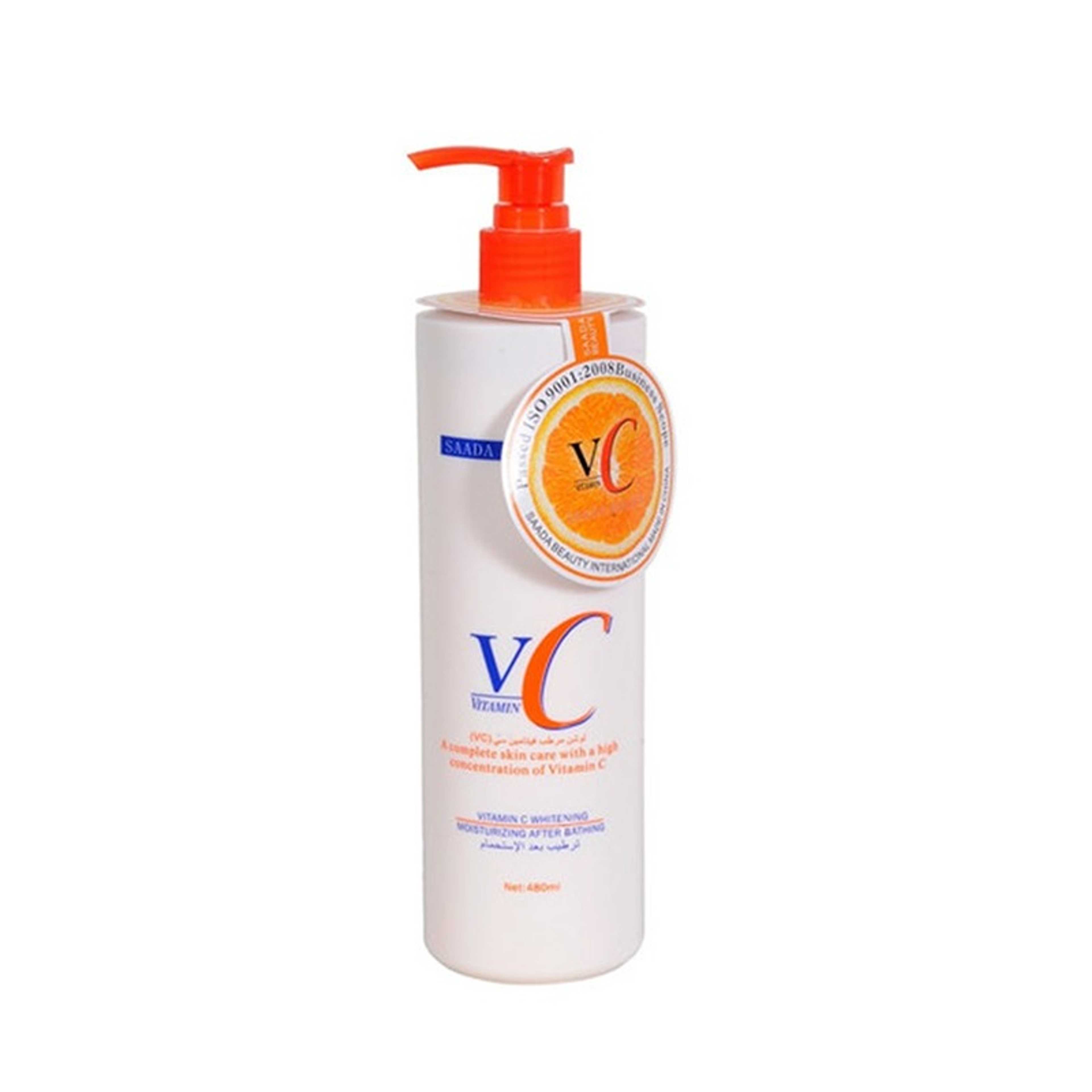 SAADA BEAUTY-Vitamin C Skin Whitening Body Lotion 480ml - Product Main Image