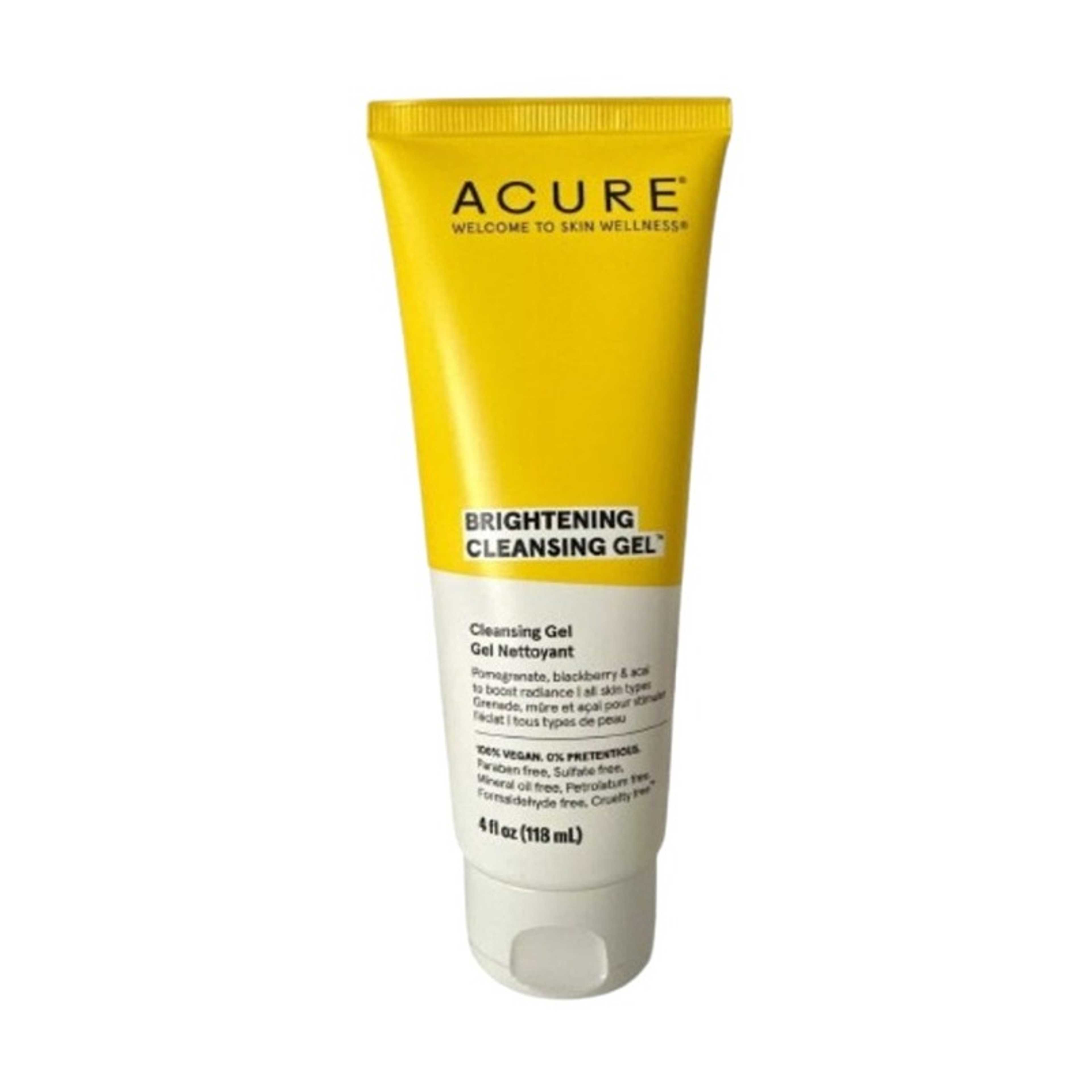 Acure-Brightening Cleansing Gel 118ml - Product Main Image