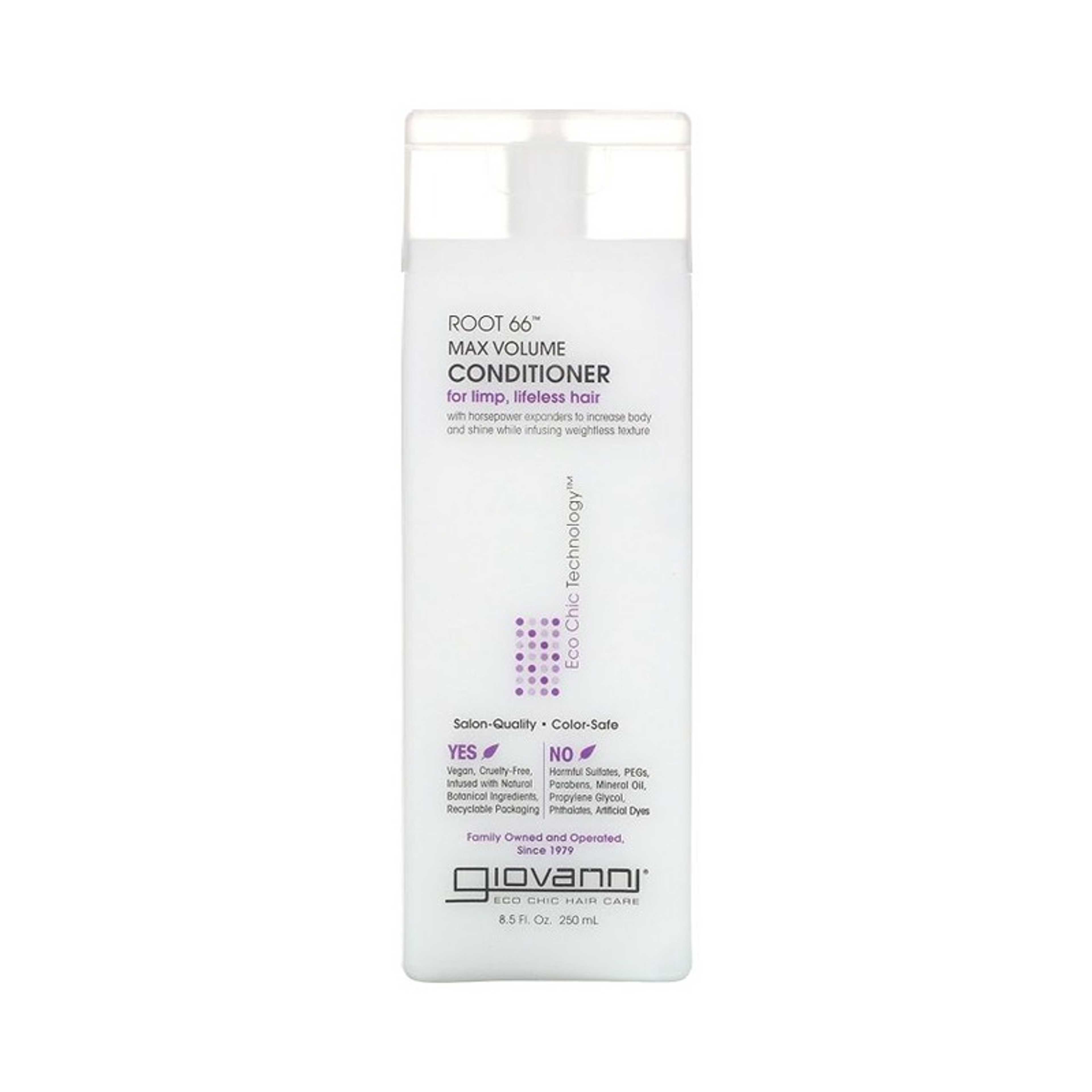 Giovanni-Root 66 Max Volume Conditioner 250ml - Product Main Image