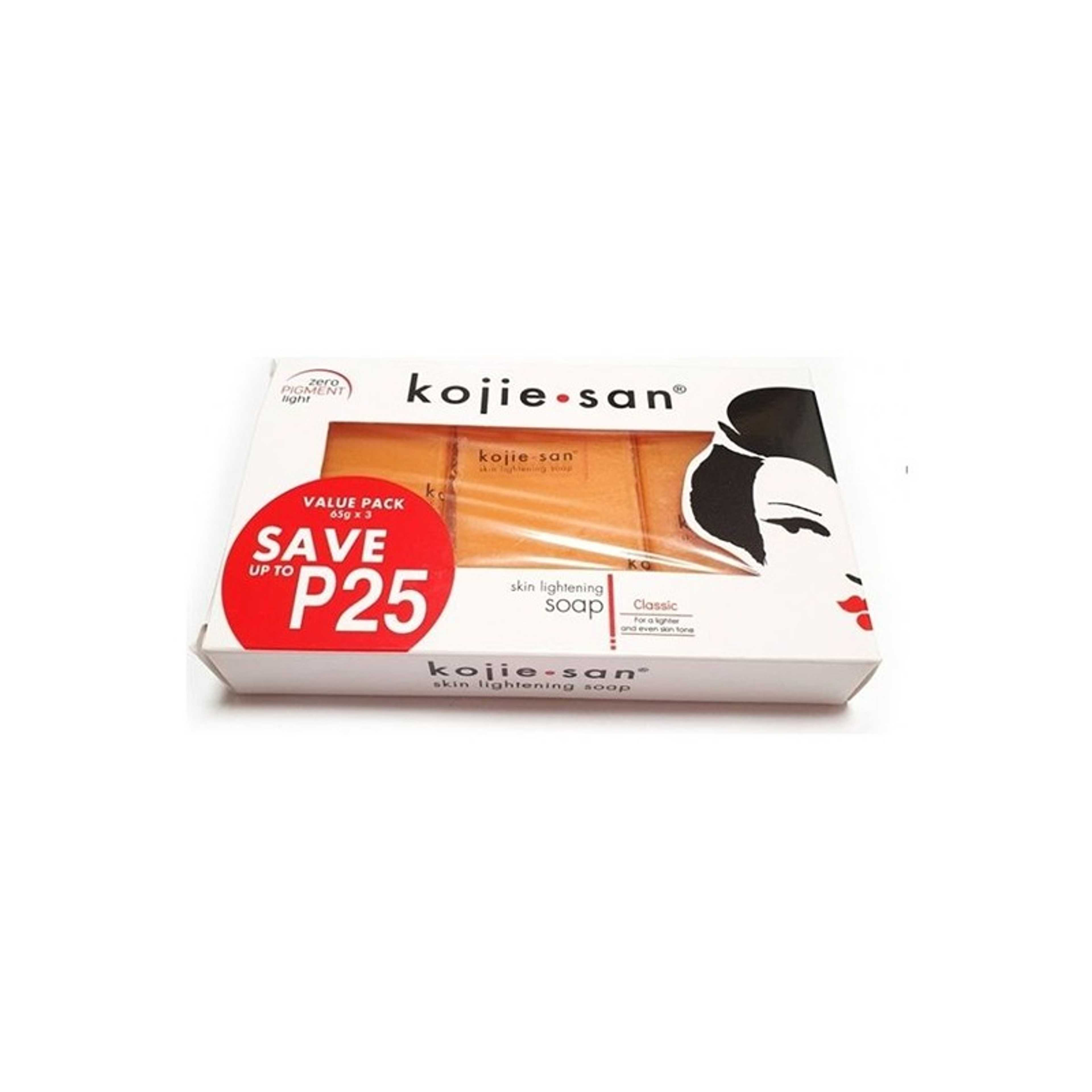 kojie.san-Skin Lightening Soap 3x65grams - Product Main Image