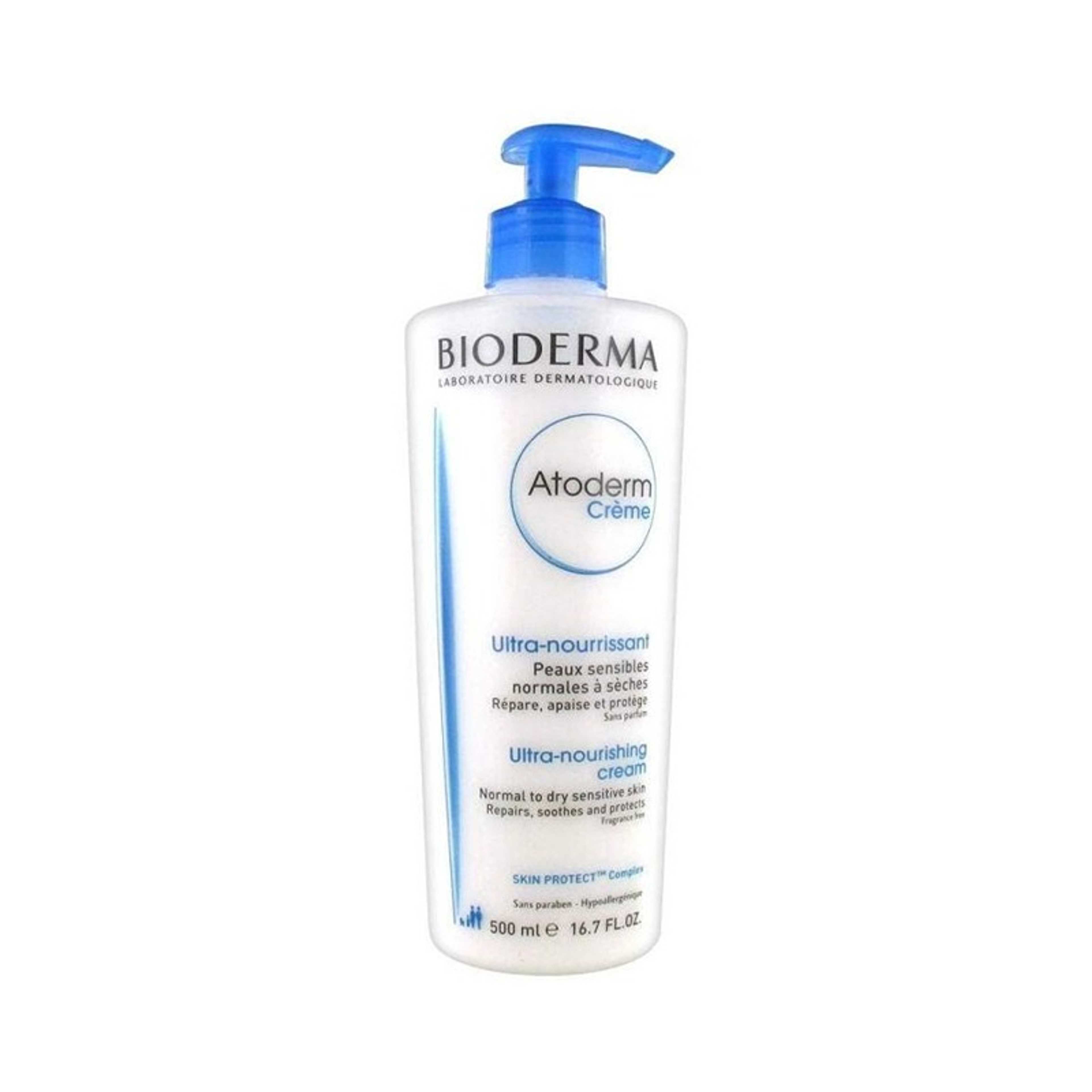 Bioderma-Atoderm Cream Pump 500ml - Product Main Image