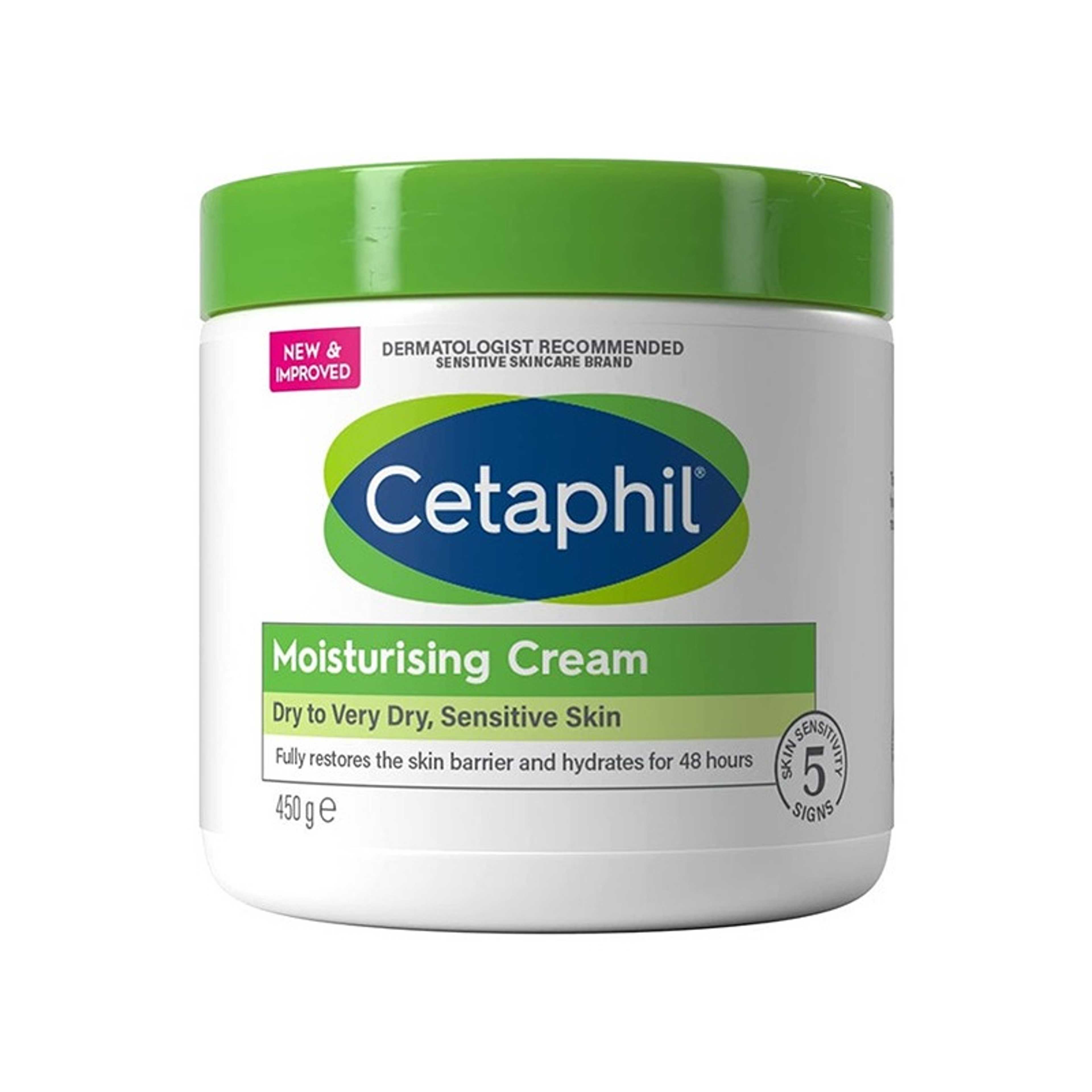Cetaphil-Moisturizing Cream for Dry to Very Dry Sensitive Skin 450grams - Product Main Image