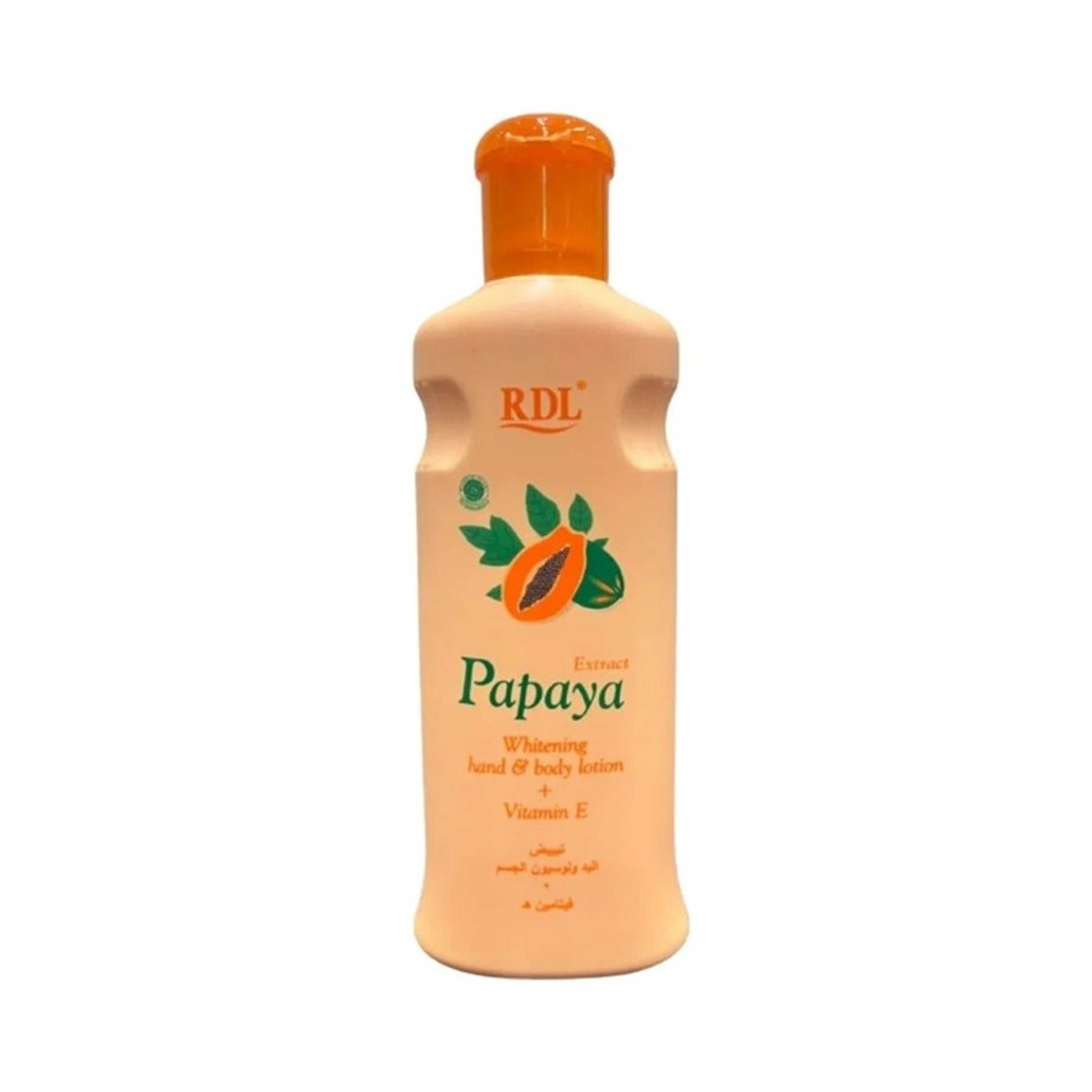 RDL-Papaya Extract Whitening Hand And Body Lotion 210ml - Product Main Image