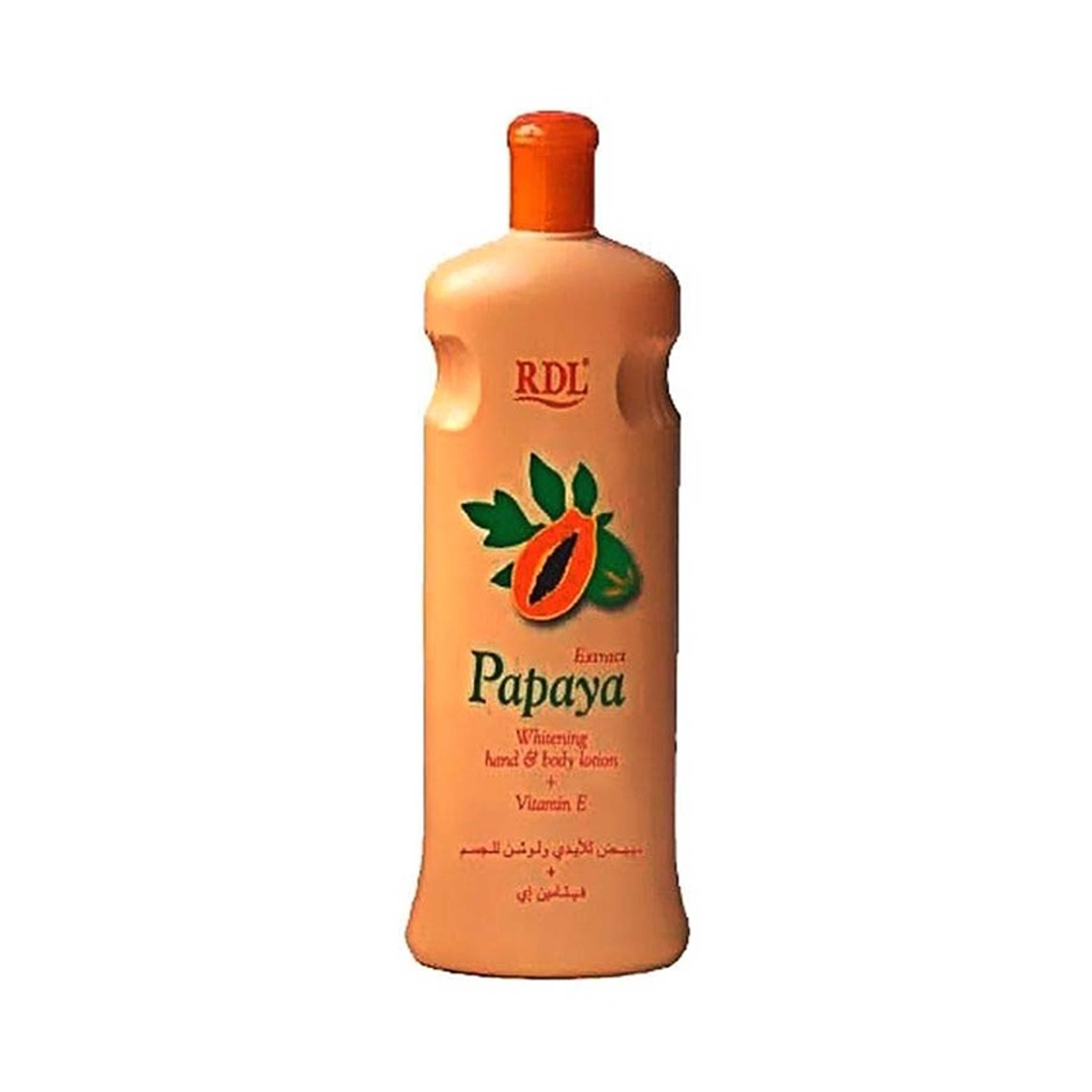 RDL-Papya Whitening Hand And Body Lotion 600ml - Product Main Image
