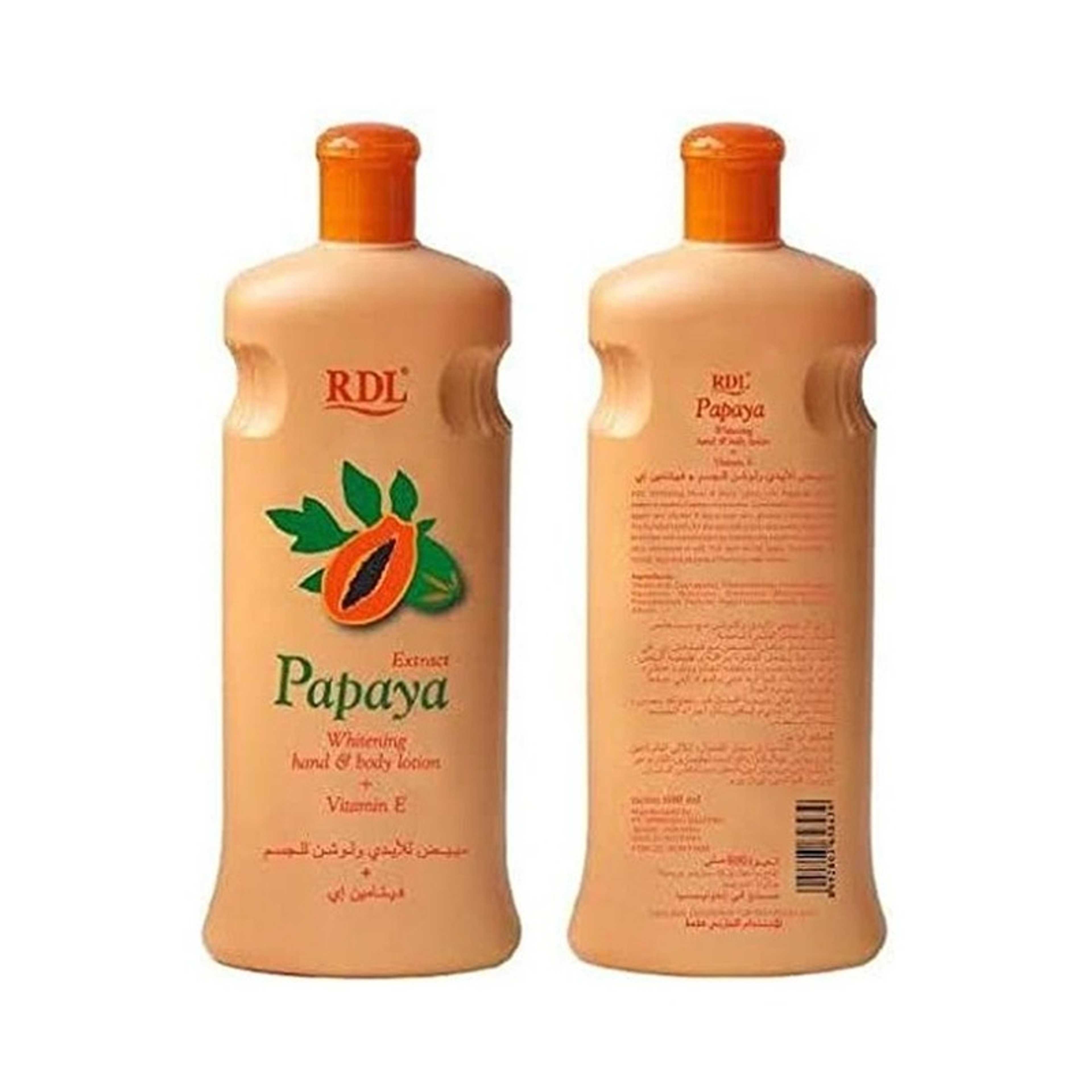 RDL-Papya Whitening Hand And Body Lotion 1200ml - Product Main Image