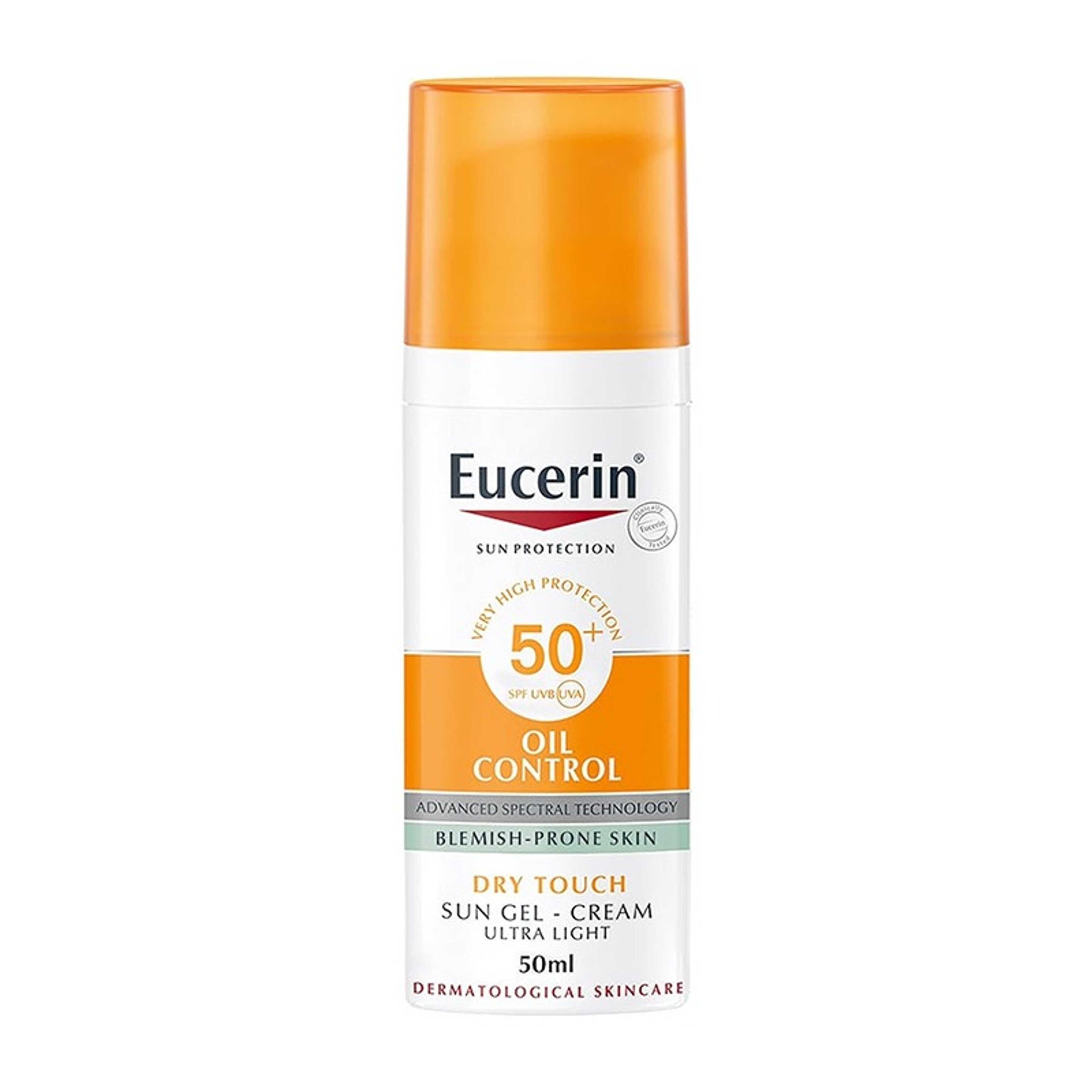 Eucerin-Face Sunscreen Oil Control Gel-Cream Dry Touch For Blemish-Prone Skin 50ml - Product Main Image