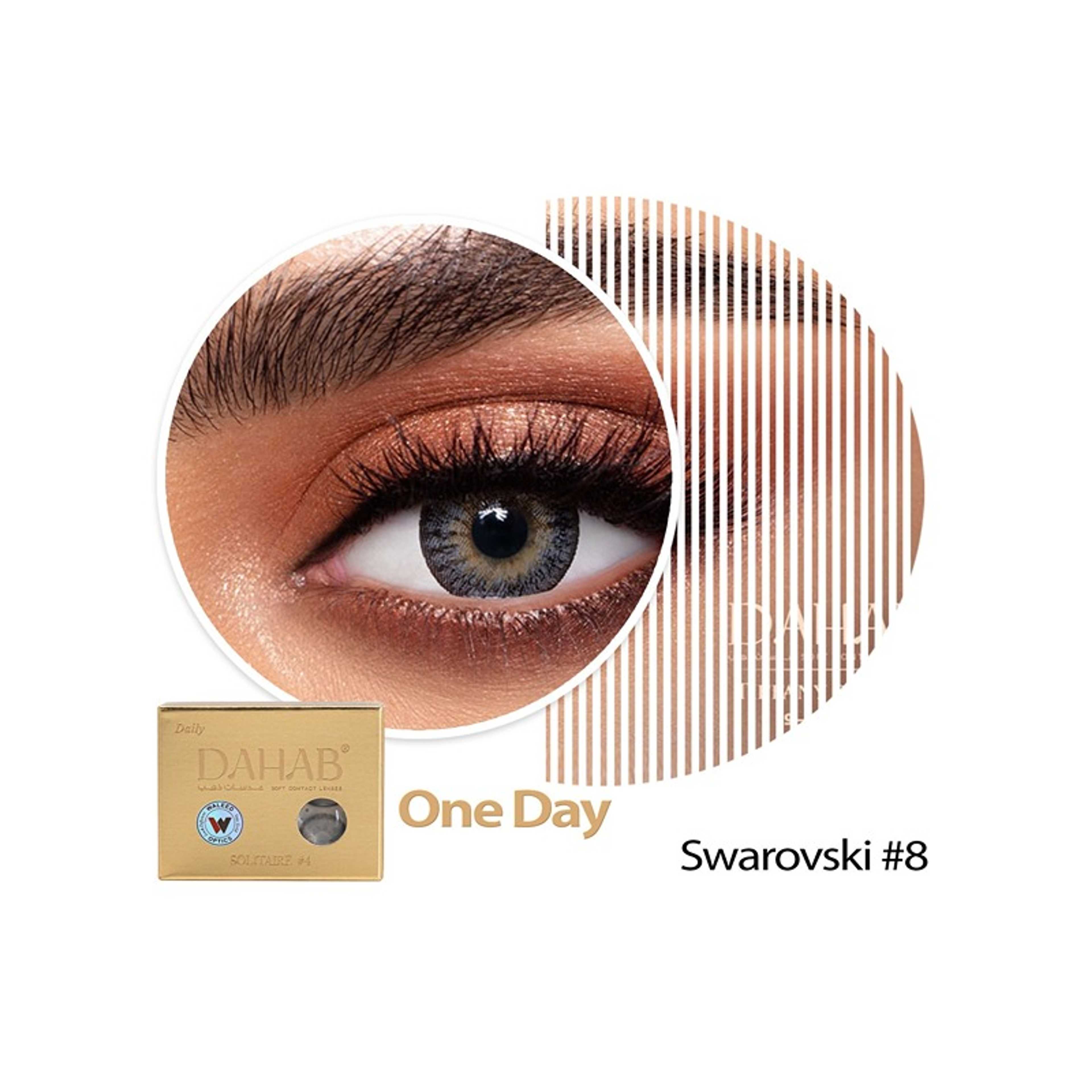 Dahab-Dahab Daily Lenses Swarovski No8 - Product Main Image