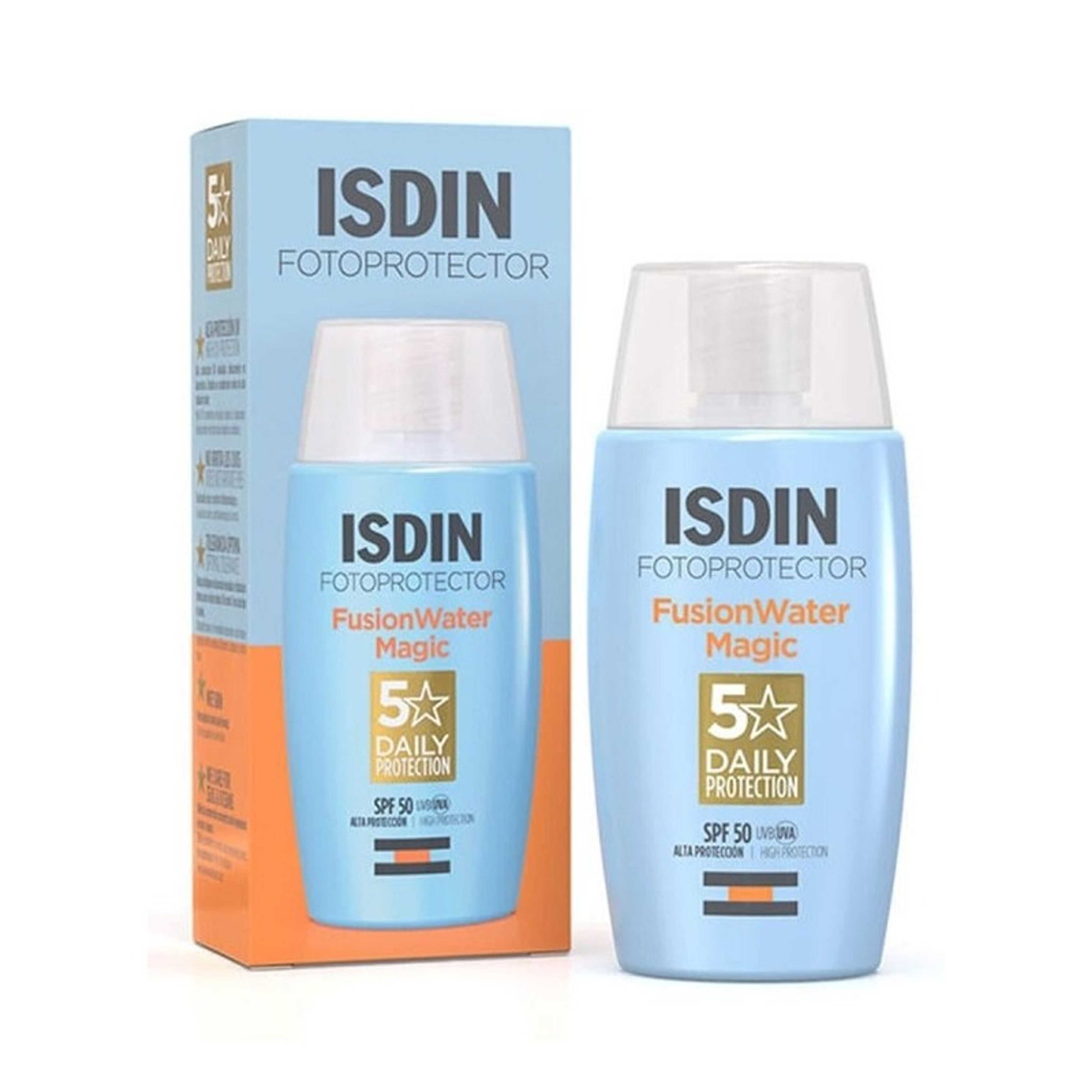 ISDIN-Isdin Liquid Sunscreen With SPF 50 - 50 ml - Product Main Image