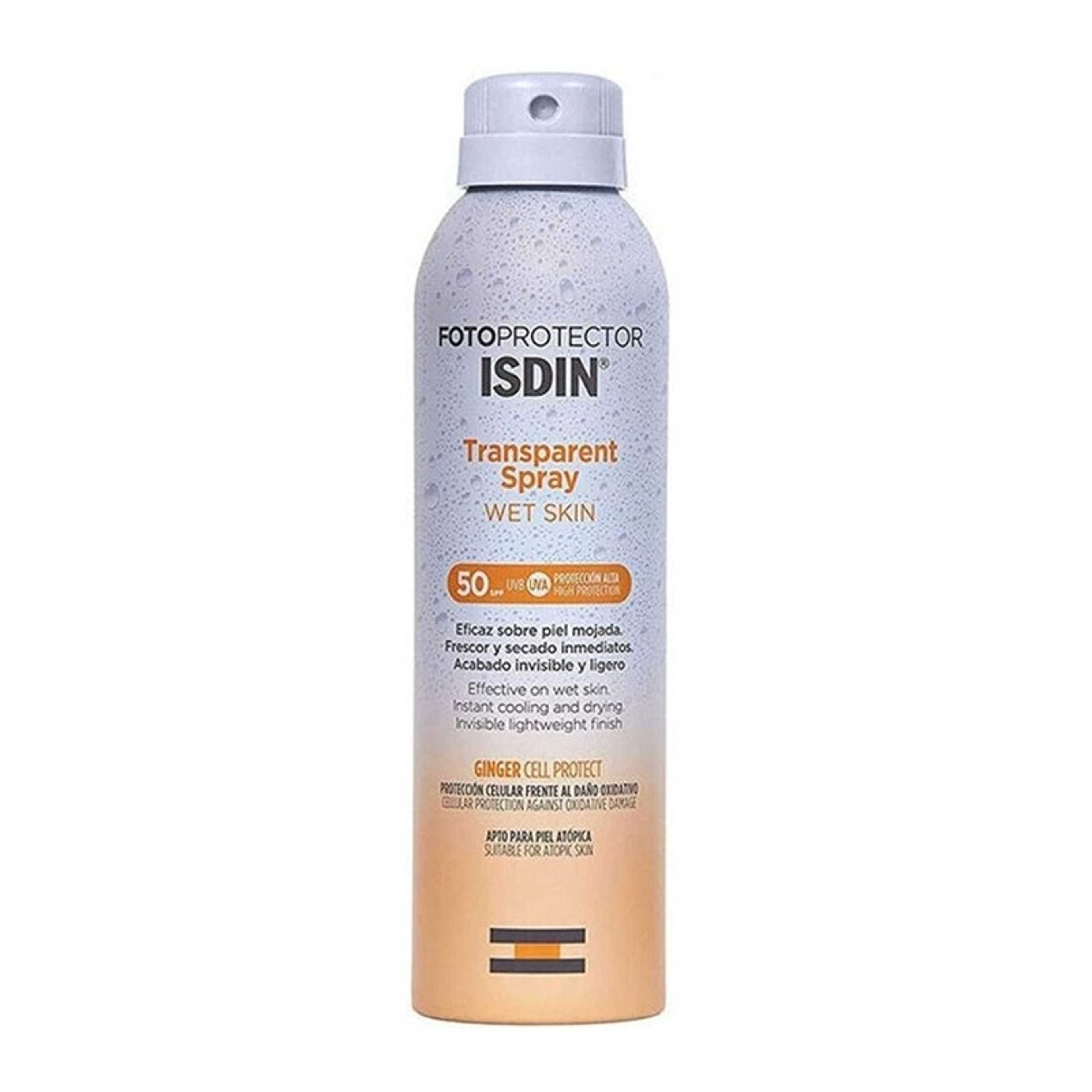 ISDIN-Fotoprotector Wet Skin Trans SPF 50+ 250ml - Product Main Image