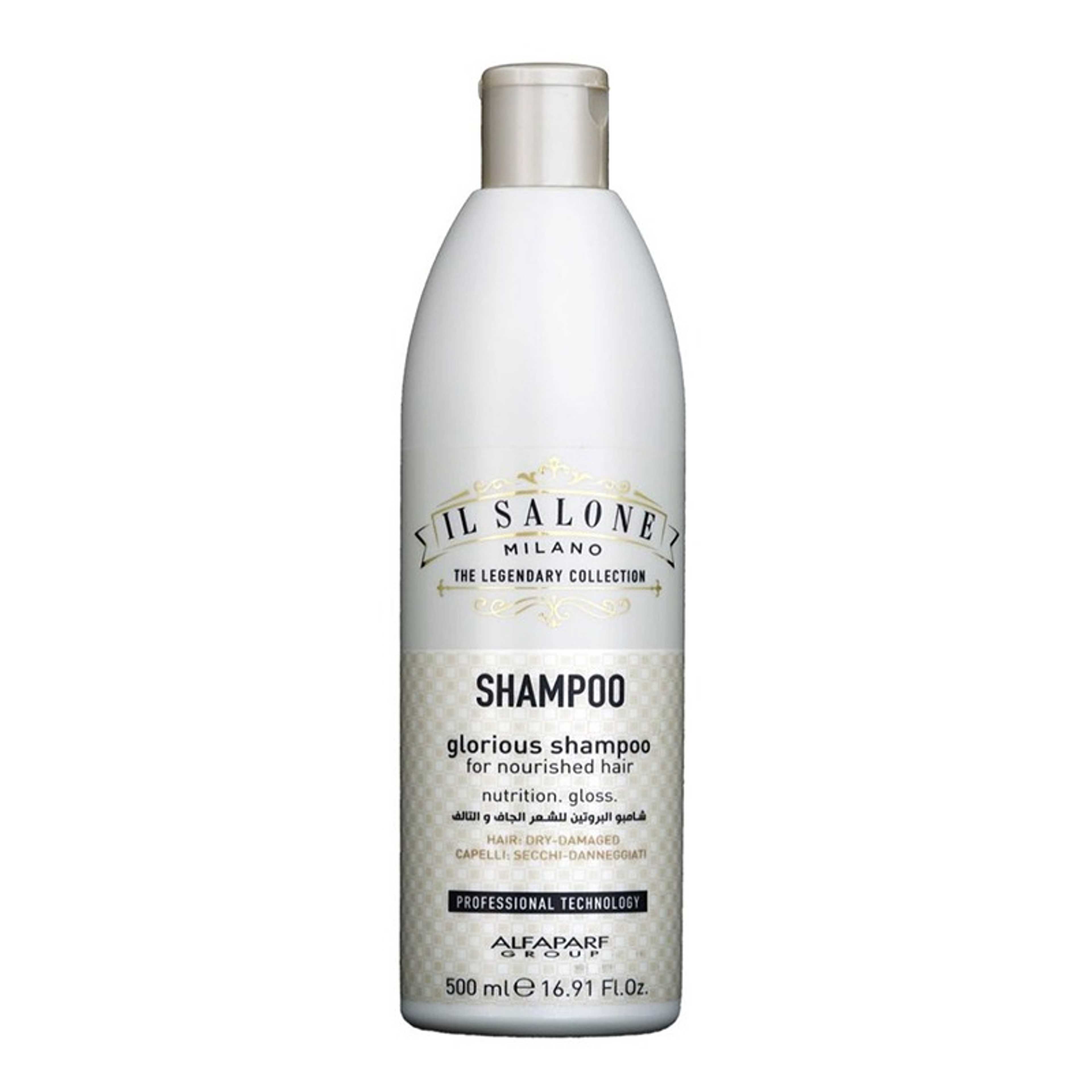 IL SALONE-Il Salone Shampoo Glorious for Nourished Hair & Damaged Hair 500ml - Product Main Image