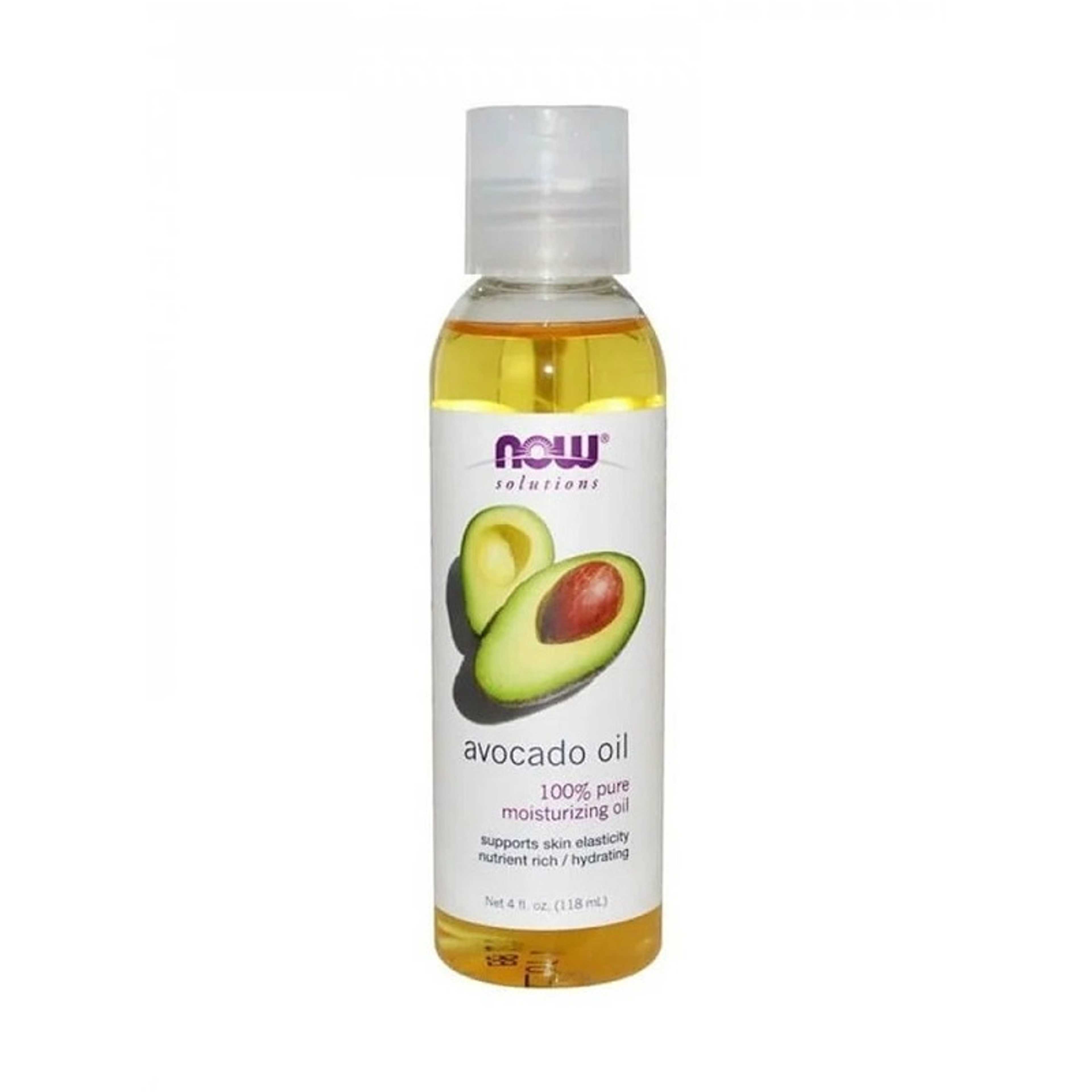 now-Now Foods, Solutions, Avocado Oil, 4 fl oz (118 ml) - Product Main Image