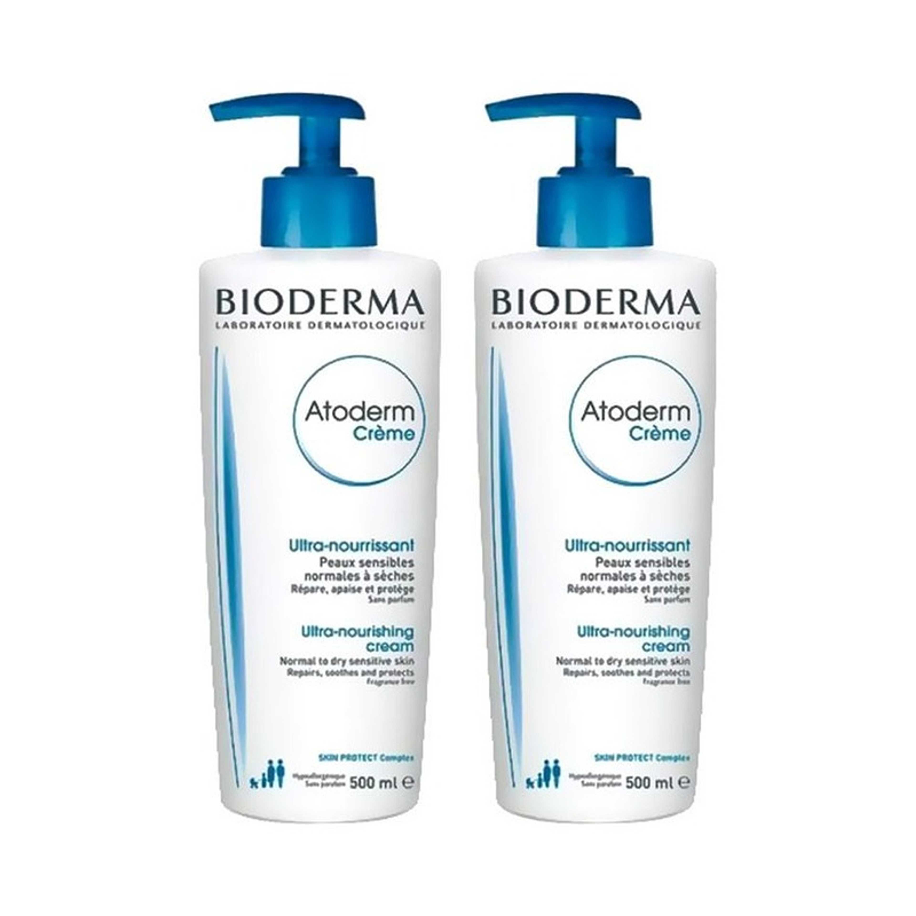 Bioderma-2-Piece Atoderm Creme 2x500ml - Product Main Image