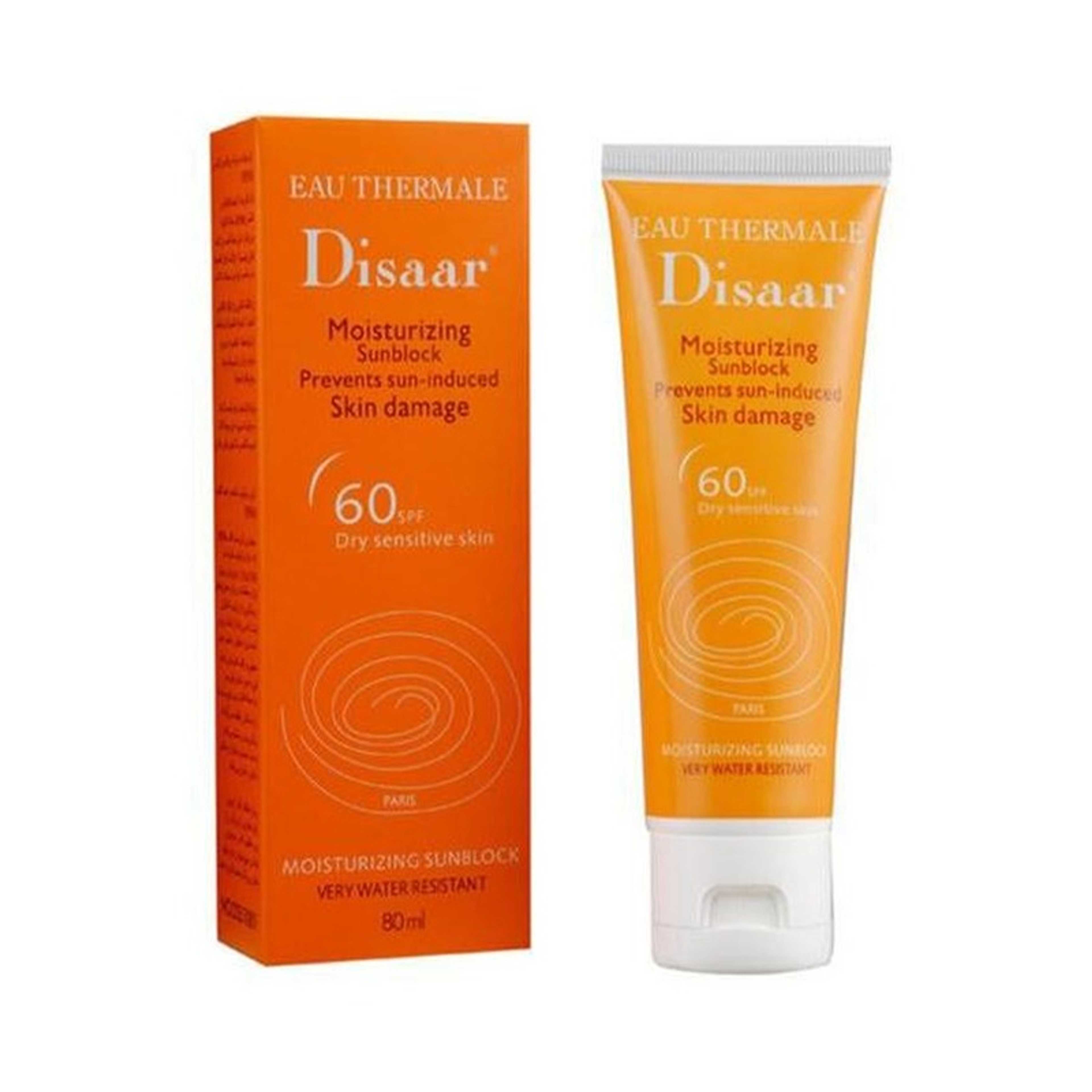 Disaar-Moisturizing Sunblock Orange 80ml - Product Main Image