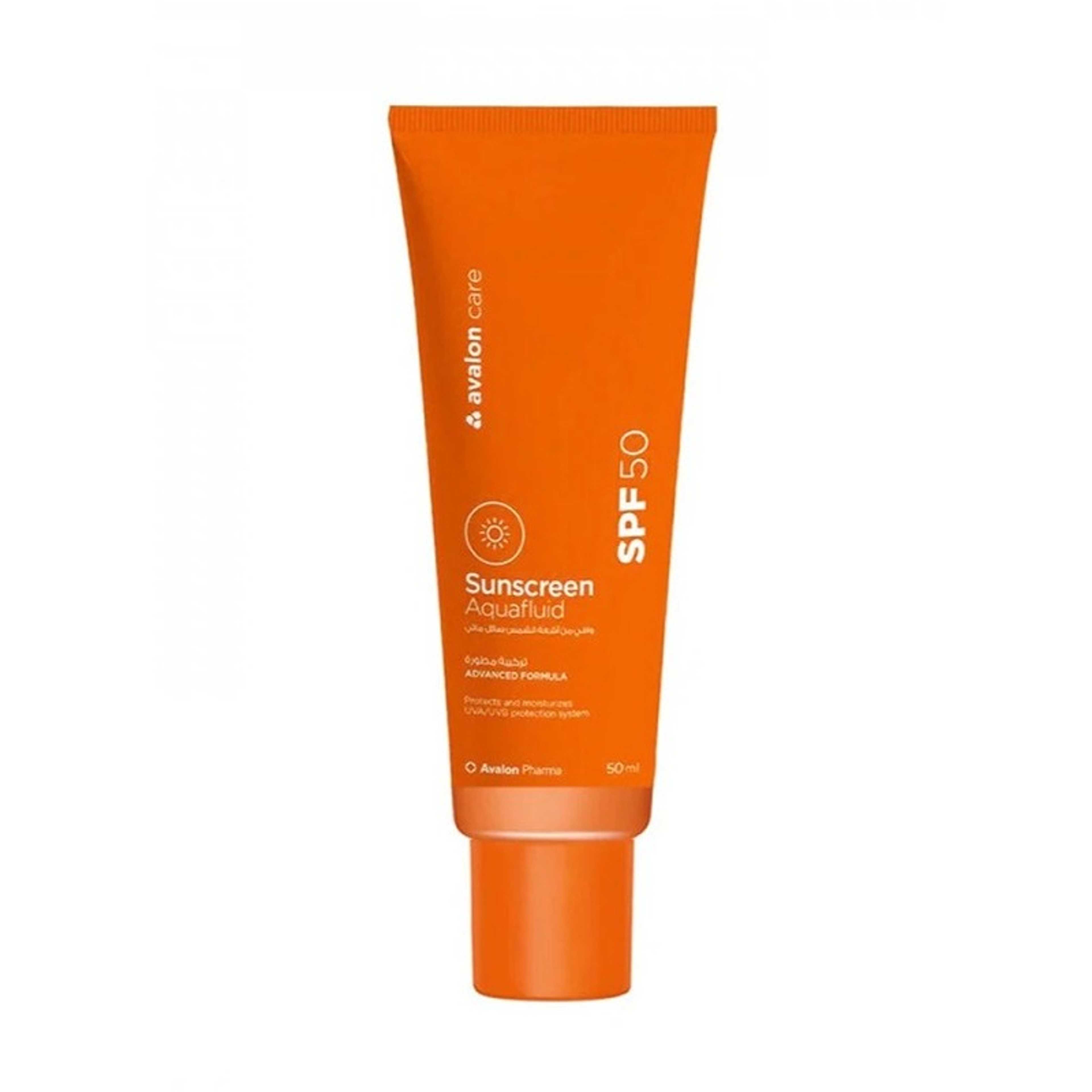Avalon-Avalon Care Sunscreen Aquafluid SPF 50 50ml - Product Main Image