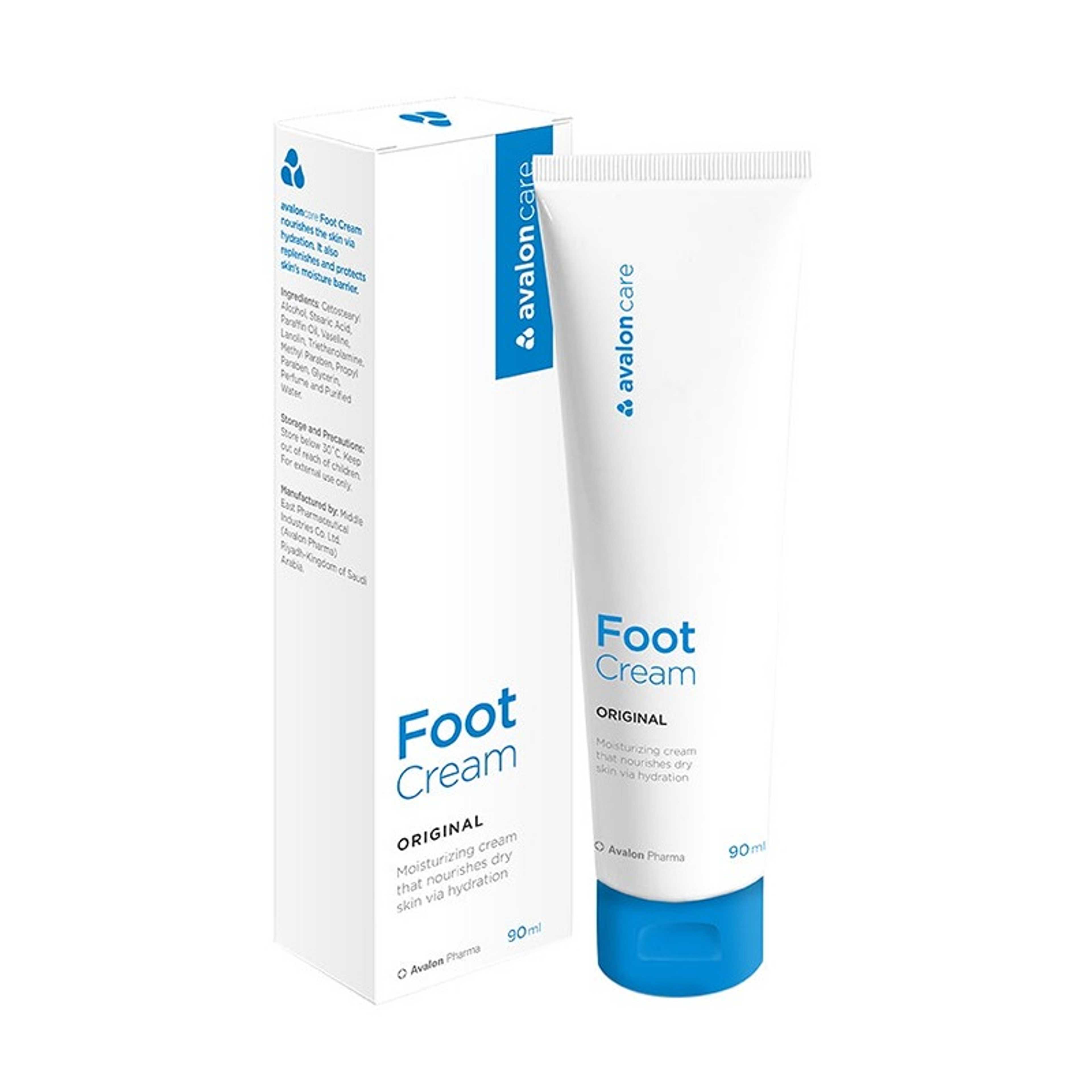 Avalon Care-Foot Cream 90ml - Product Main Image