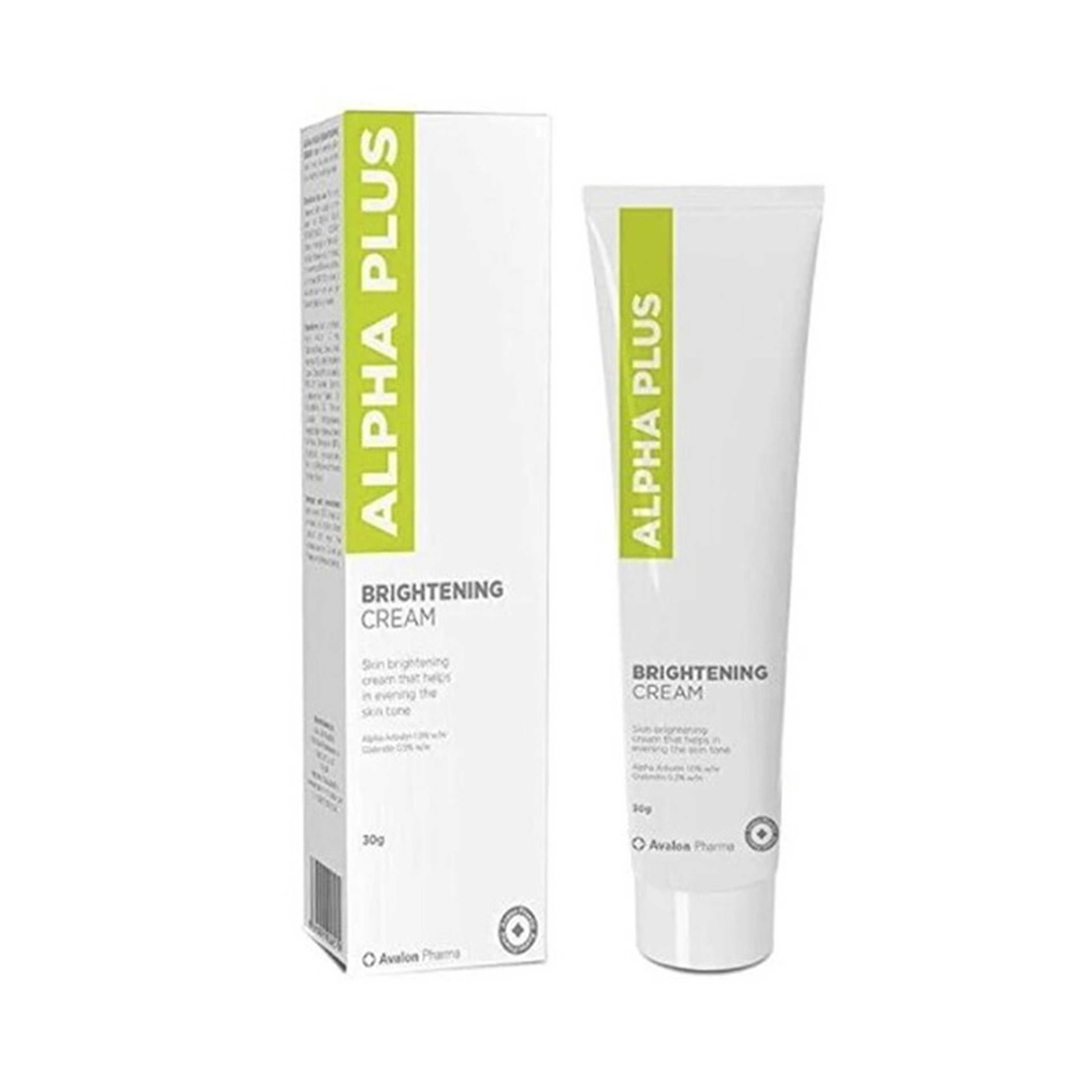 Avalon Pharma-Alpha Plus Brightening Cream 30grams - Product Main Image