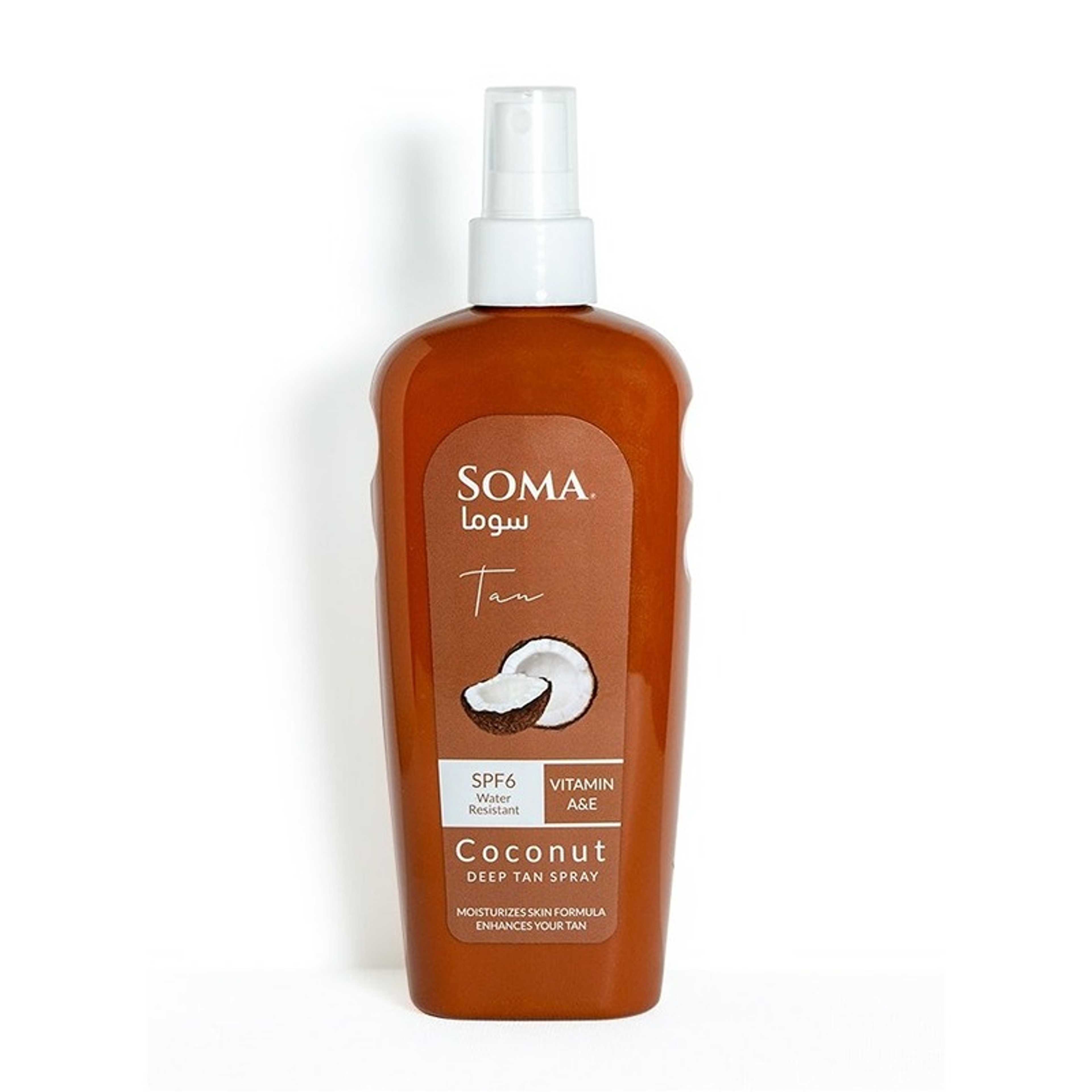 Soma-Soma Tanning Spray With Natural Coconut Oil 250ml - Product Main Image
