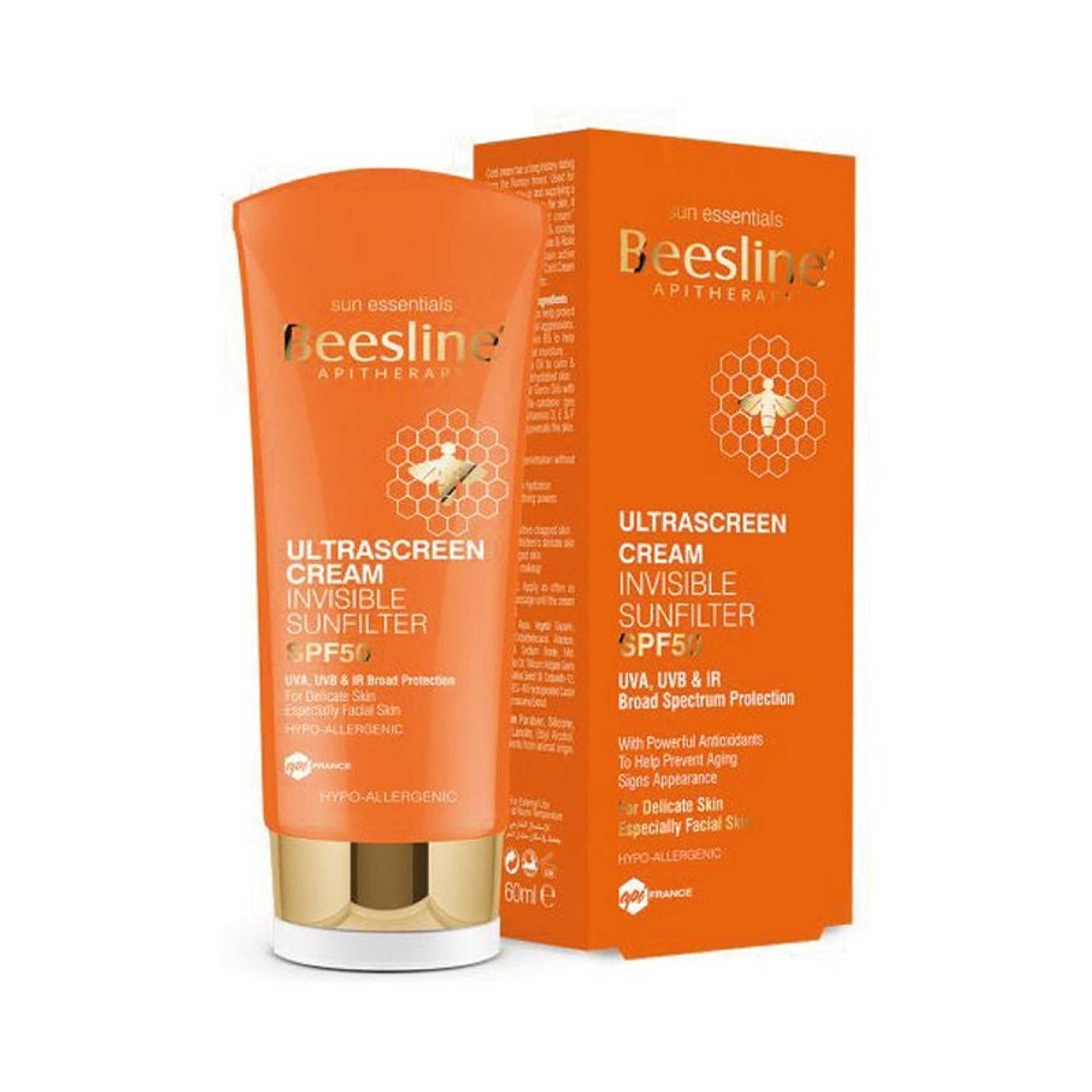Beesline-Invisible Sunfilter Ultrascreen Cream 60ml - Product Main Image