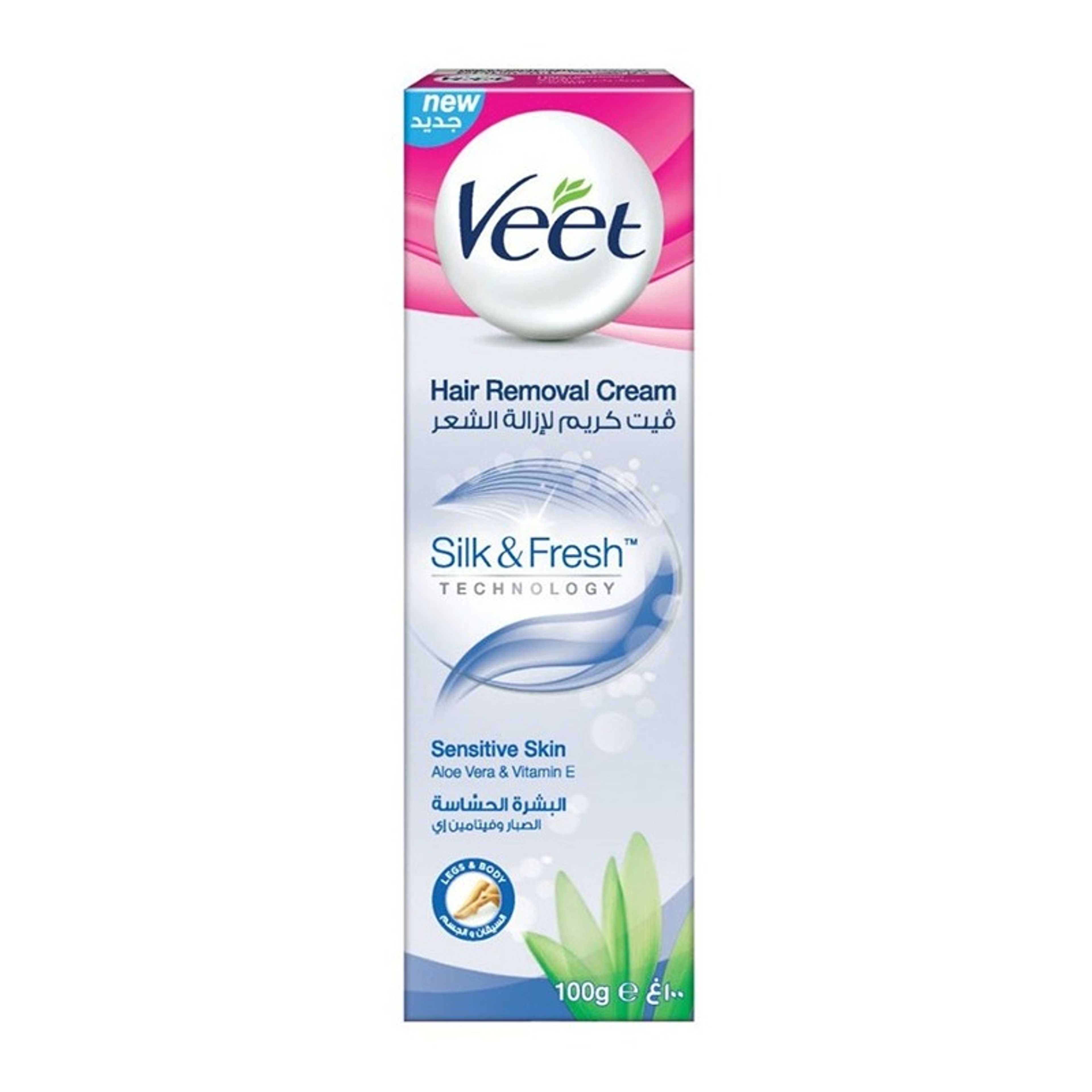 Veet-Sensitive Skin Hair Removal Cream 100 ml - Product Main Image