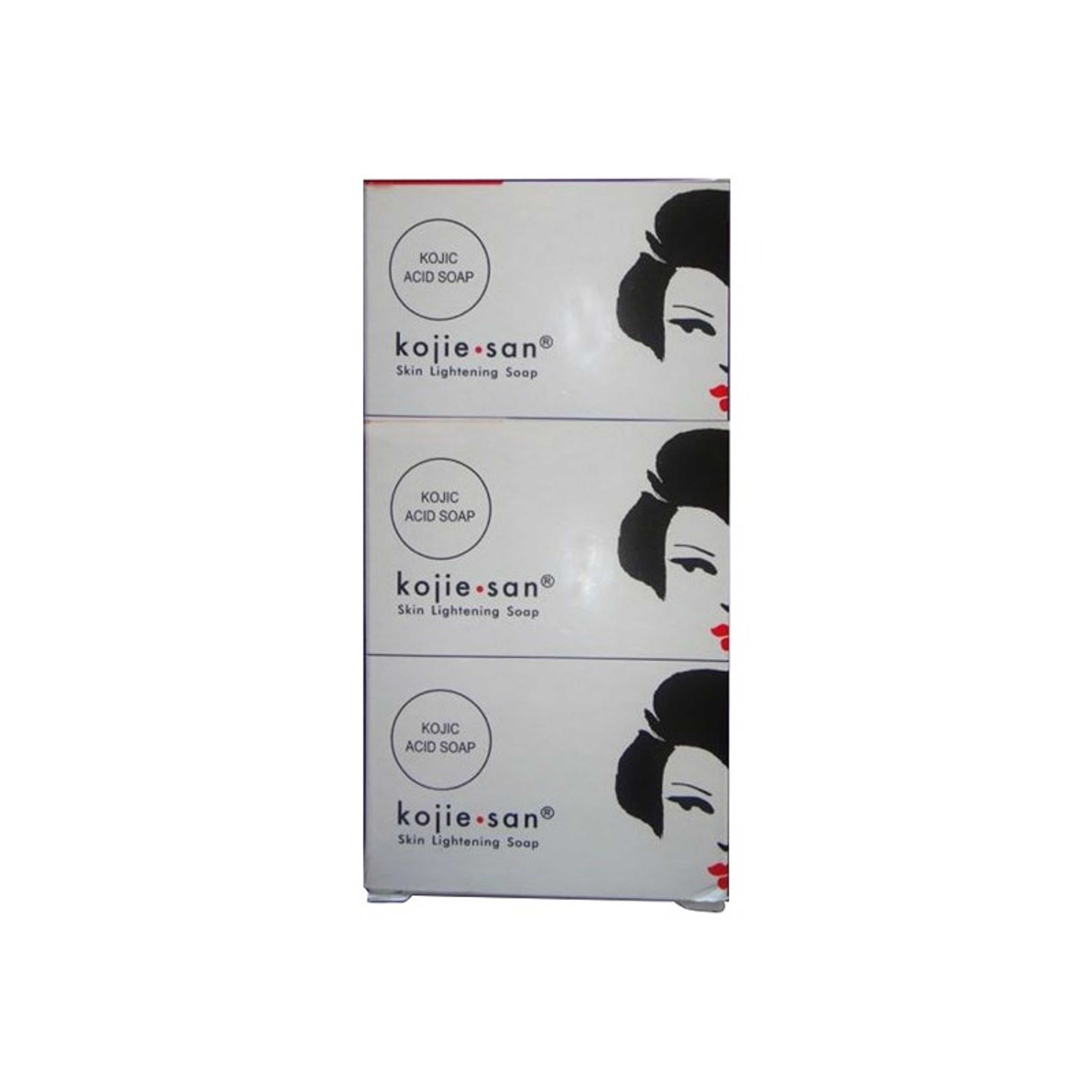 kojie.san-Pack of 3 Skin Lightening Soap 100grams - Product Main Image