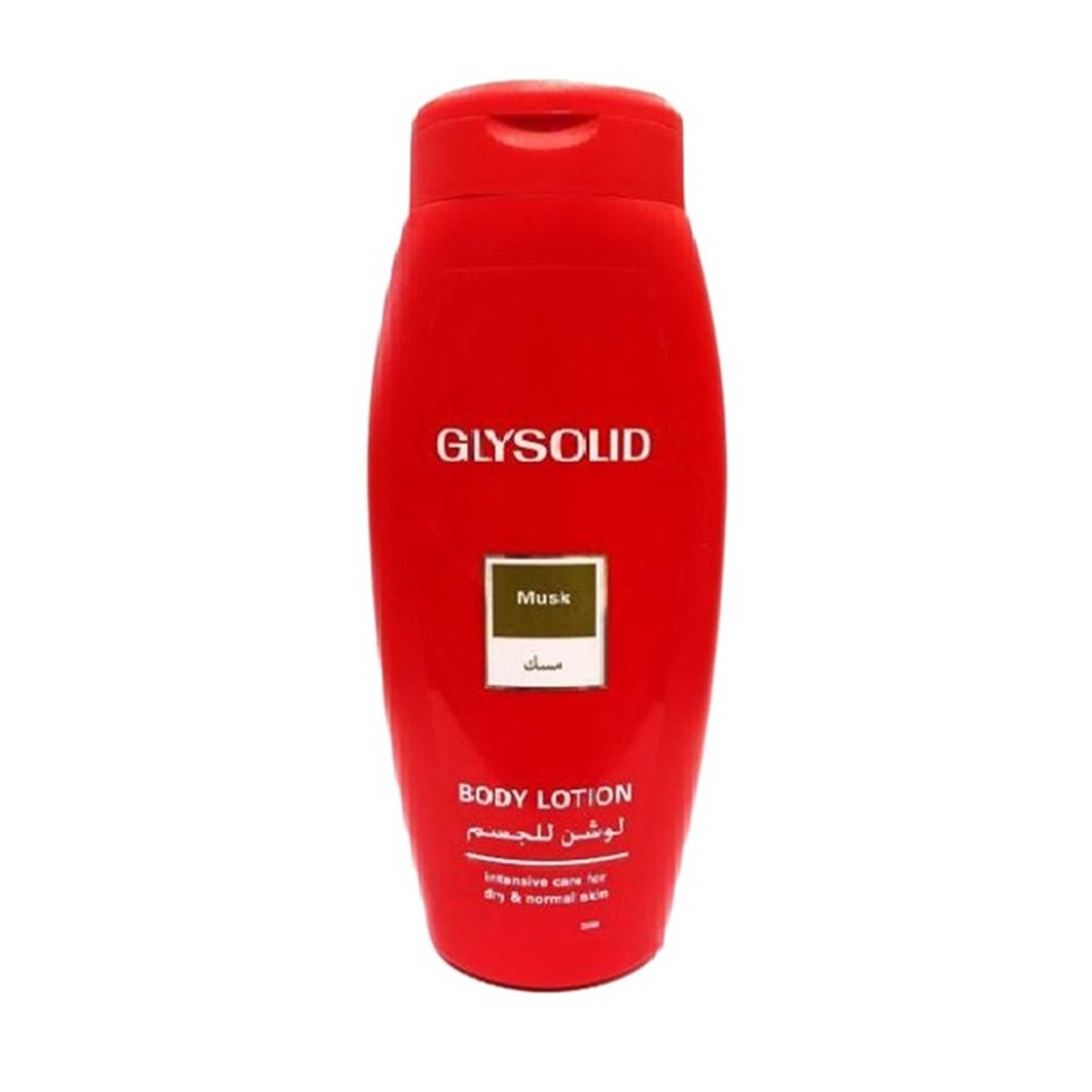 GLYSOLID-Musk Body Lotion 250ml - Product Main Image