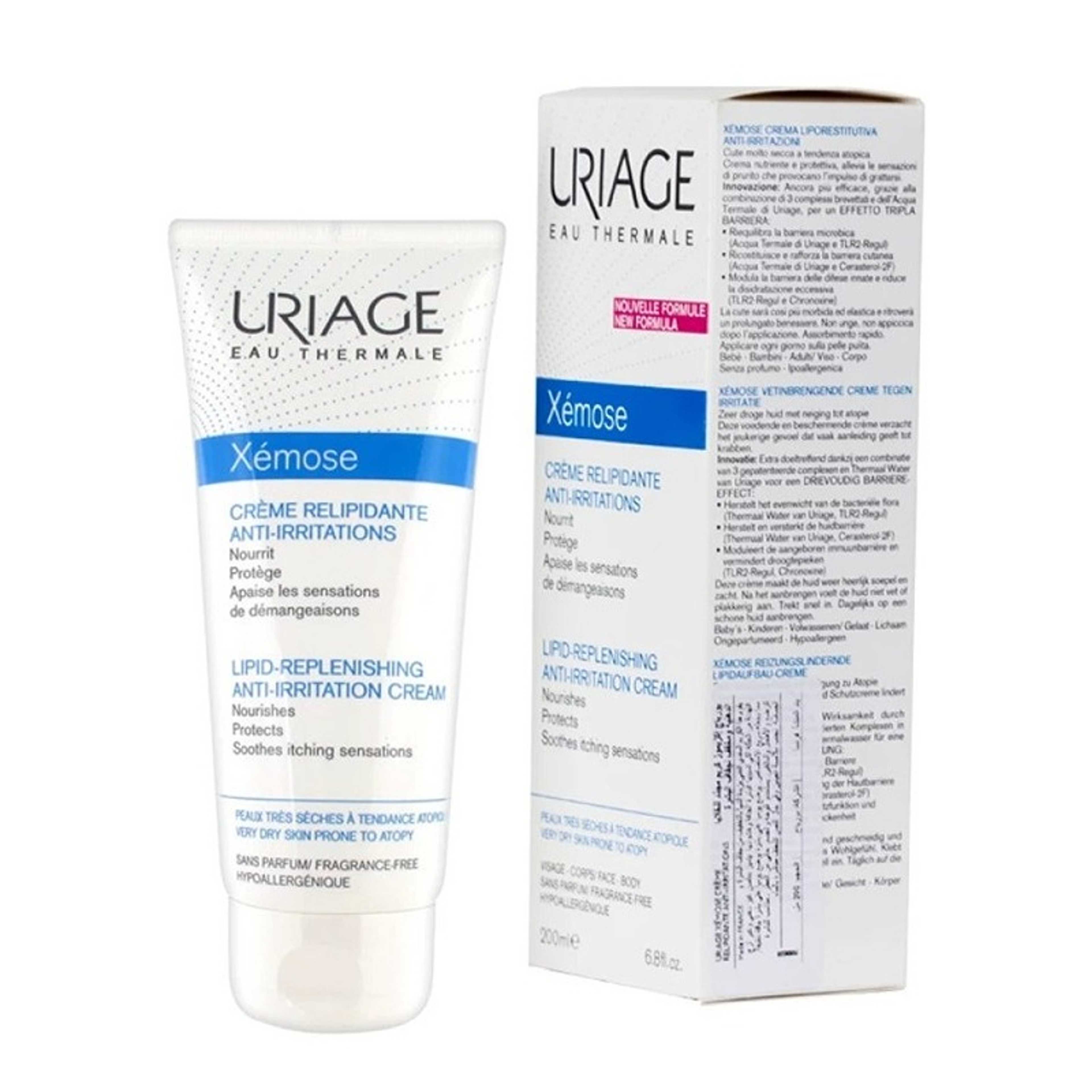 Uriage-Lipid Replenishing Anti Irritation Cream For Anti Cellulite 200ml - Product Main Image