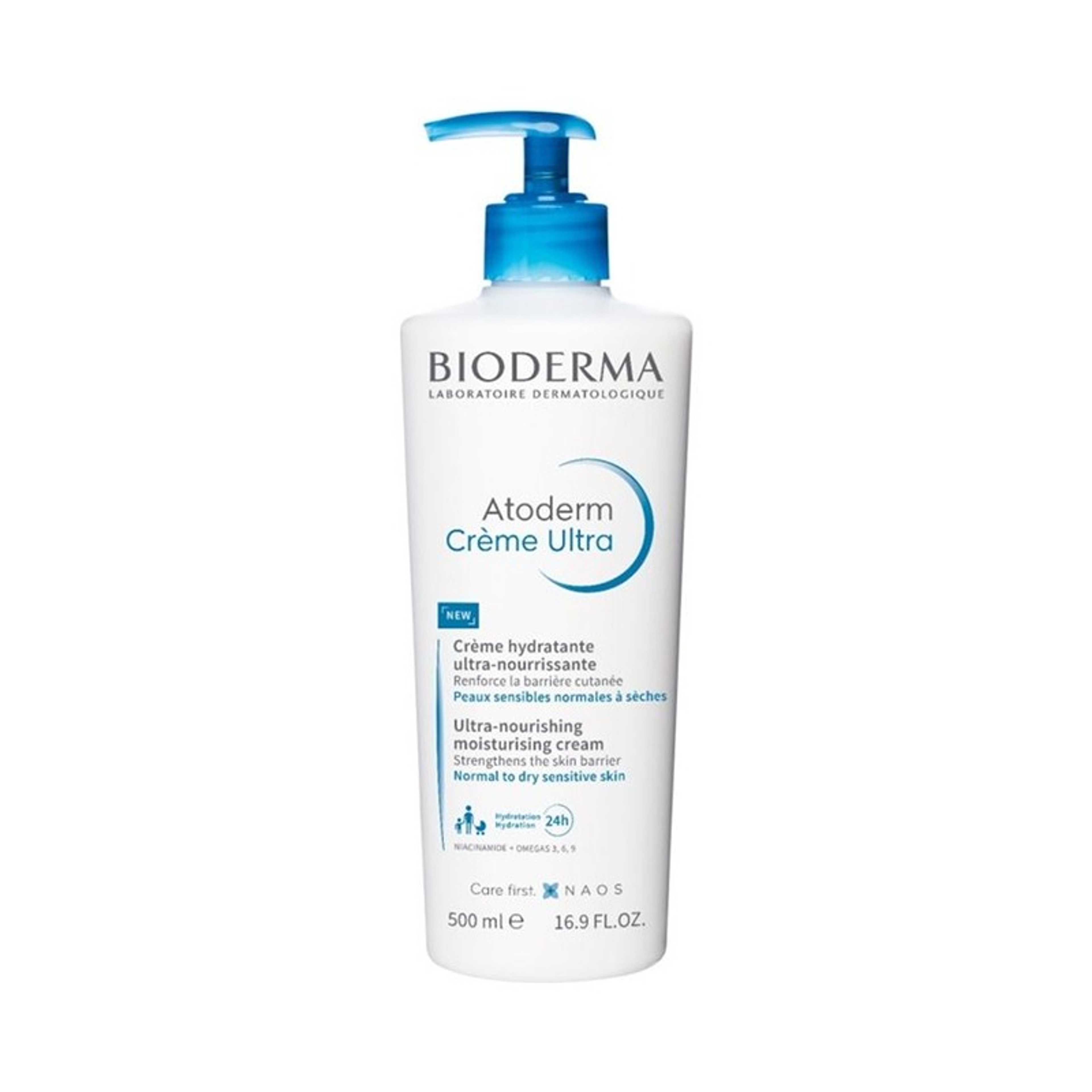 Bioderma-Atoderm Creme Ultra Nourishing Moisturising Cream 500ml - Product Main Image