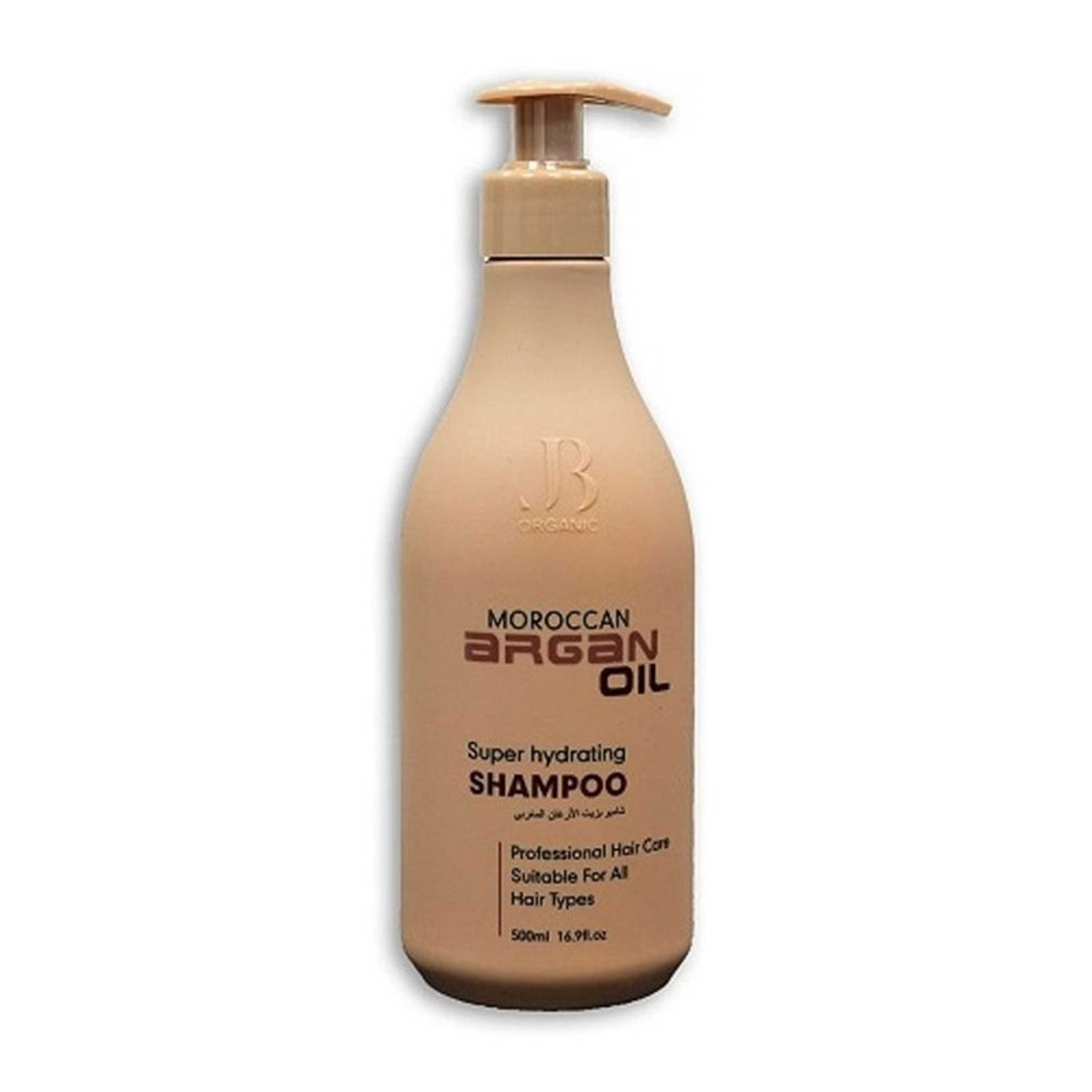 JB ORGANIC-JB Organic Moroccan Argan Oil Hydrating Shampoo 500 ml - Product Main Image