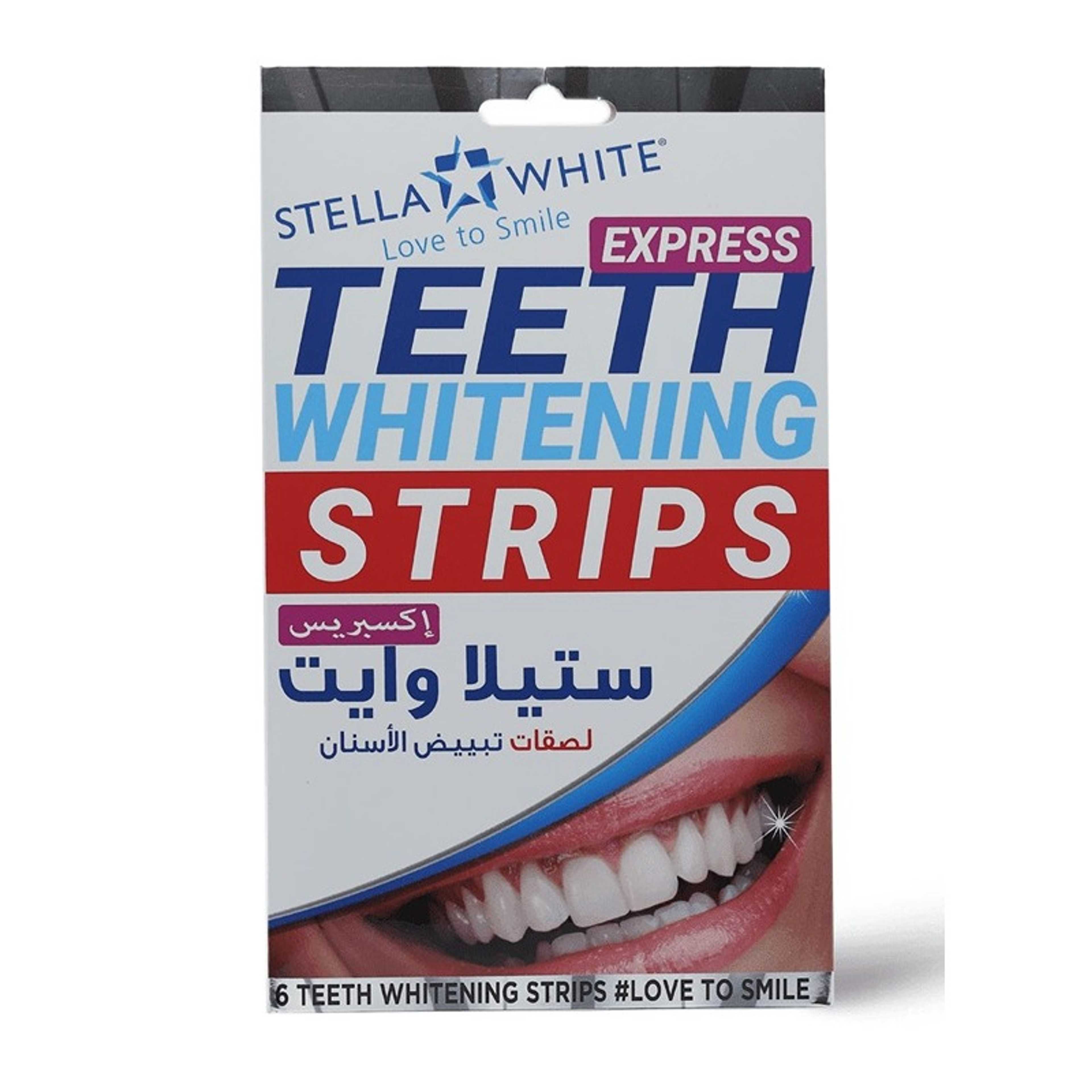 STELLA WHITE-6-Piece Teeth whitening strips - Product Main Image