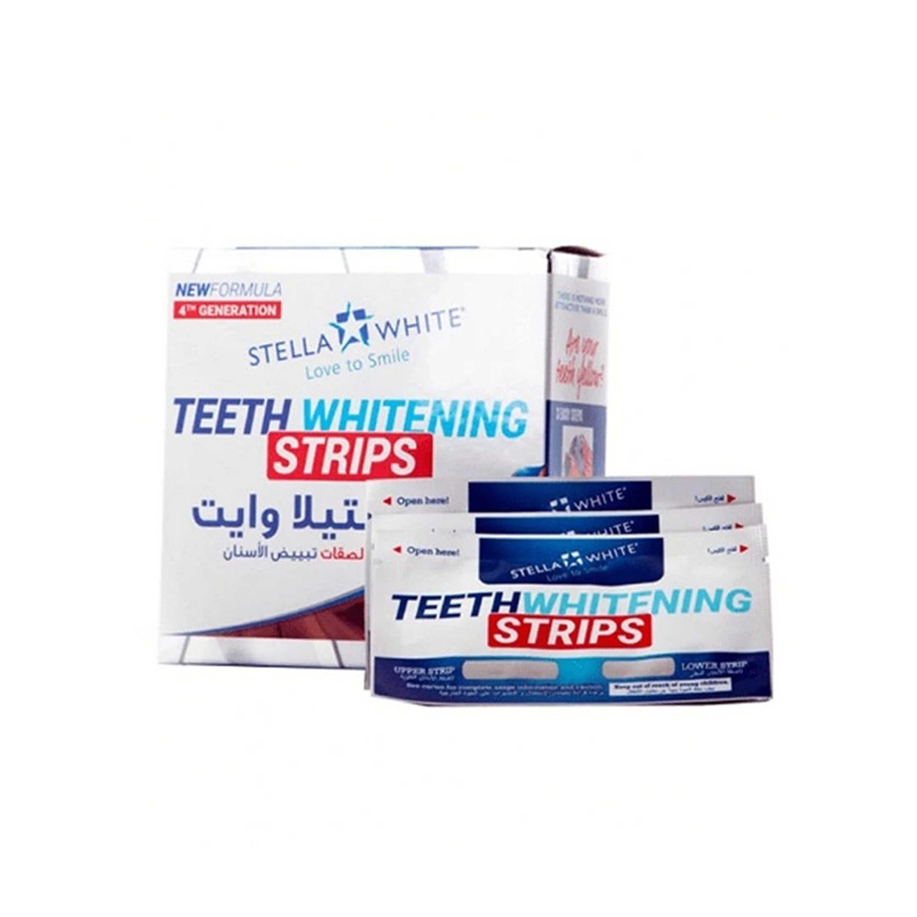 STELLA WHITE-28-Piece Stella White Tooth Strips Whitening - Product Main Image