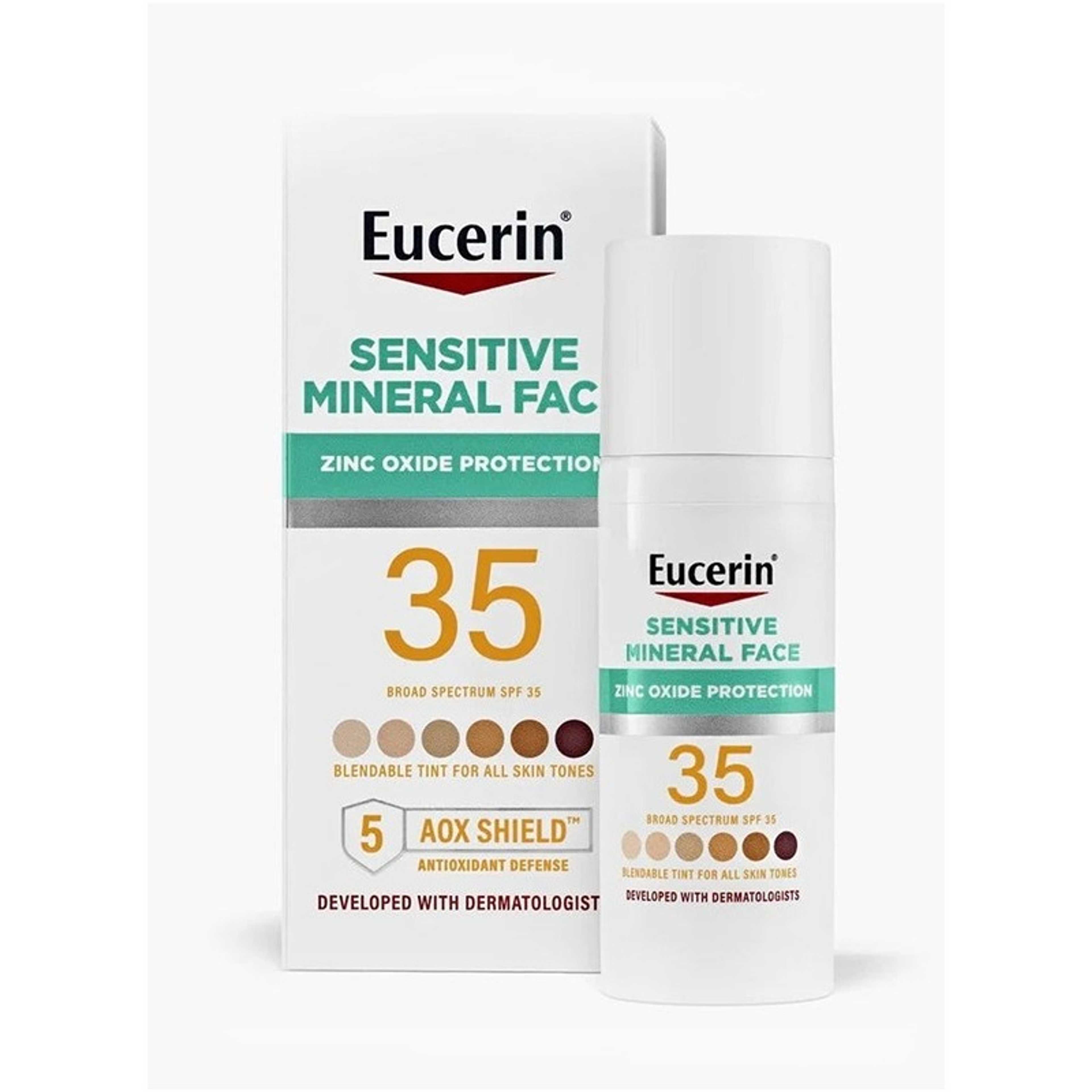 Eucerin-Eucerin Sensitive Mineral SPF 35 Tinted Sunscreen 50 ml - Product Main Image