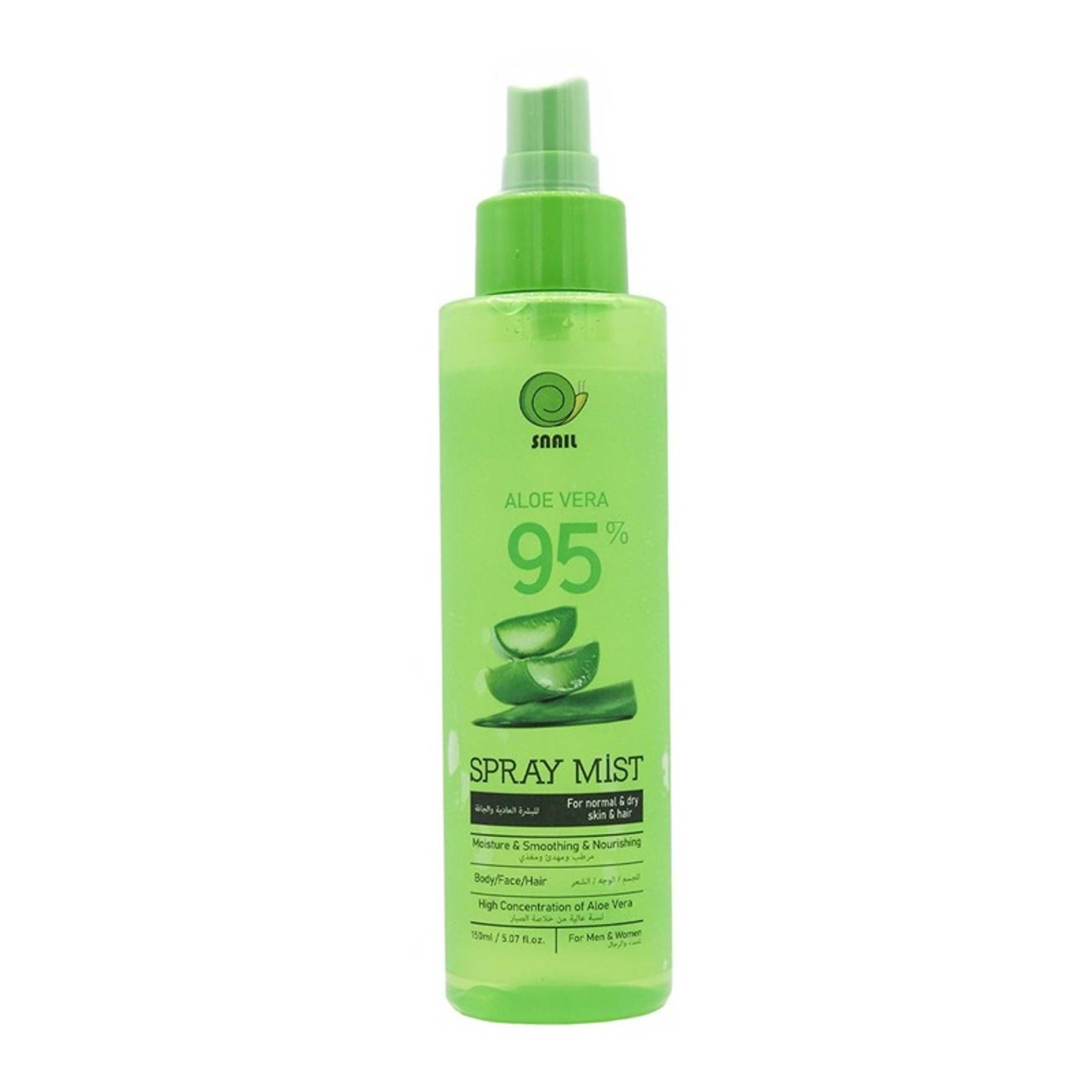SNAIL-Snail Aloe Vera 95% Spray Mist Moisture & Smoothing & Nourishing 150ml - Product Main Image