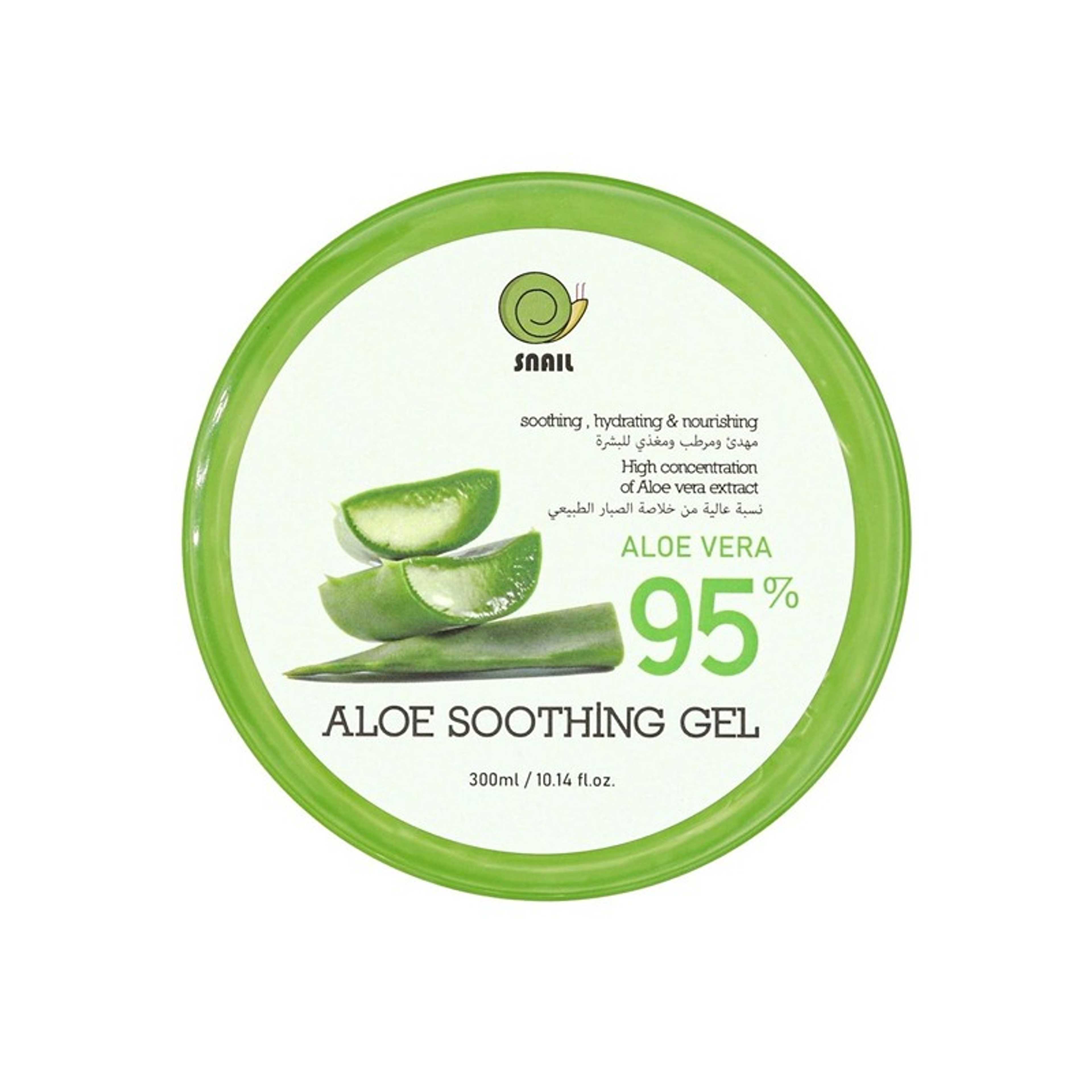SNAIL-Snail Aloe Vera 95 % Soothing , Hydrating & Nourishing 300ml - Product Main Image