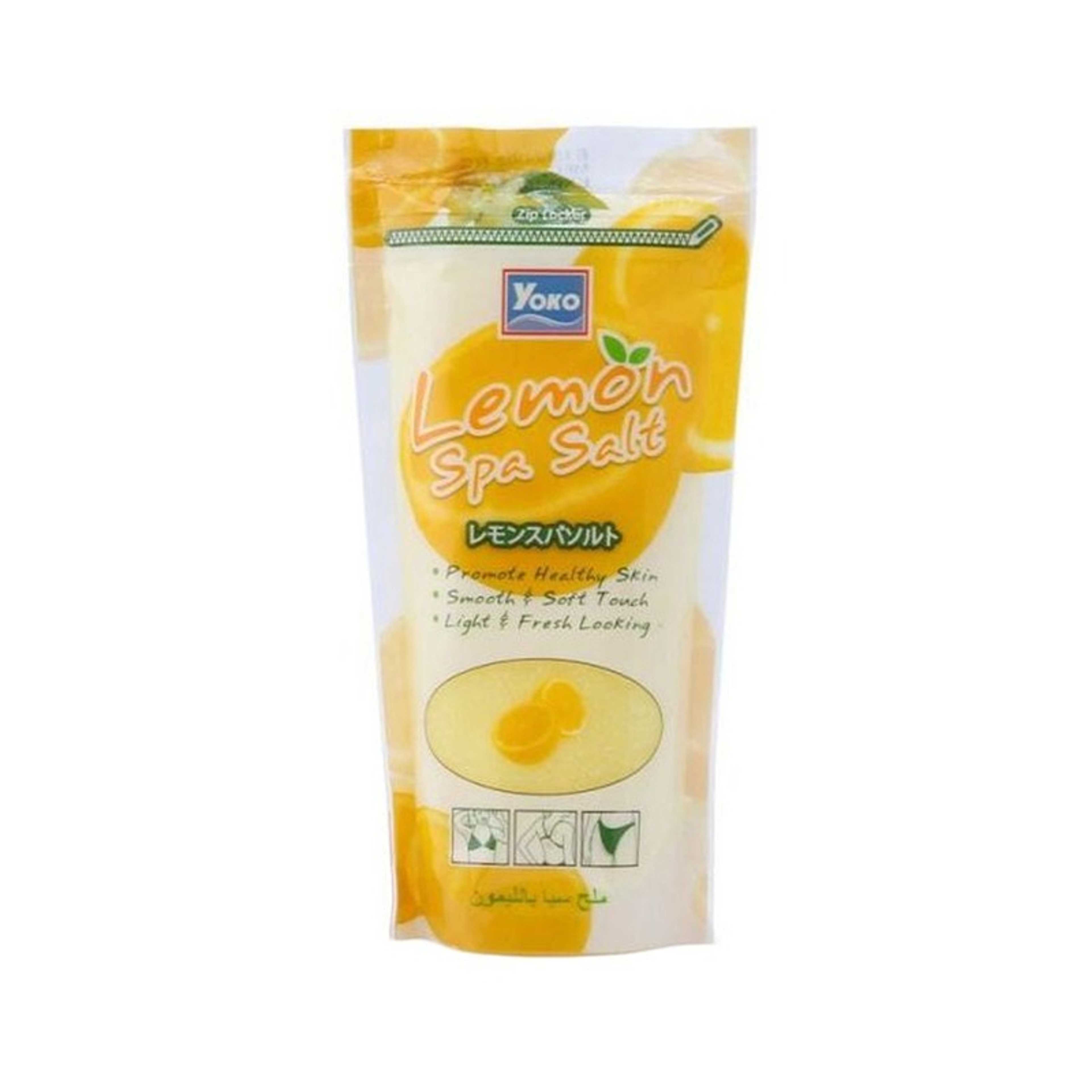 YOKO-Lemon Spa Salt Body Scrub 300grams - Product Main Image