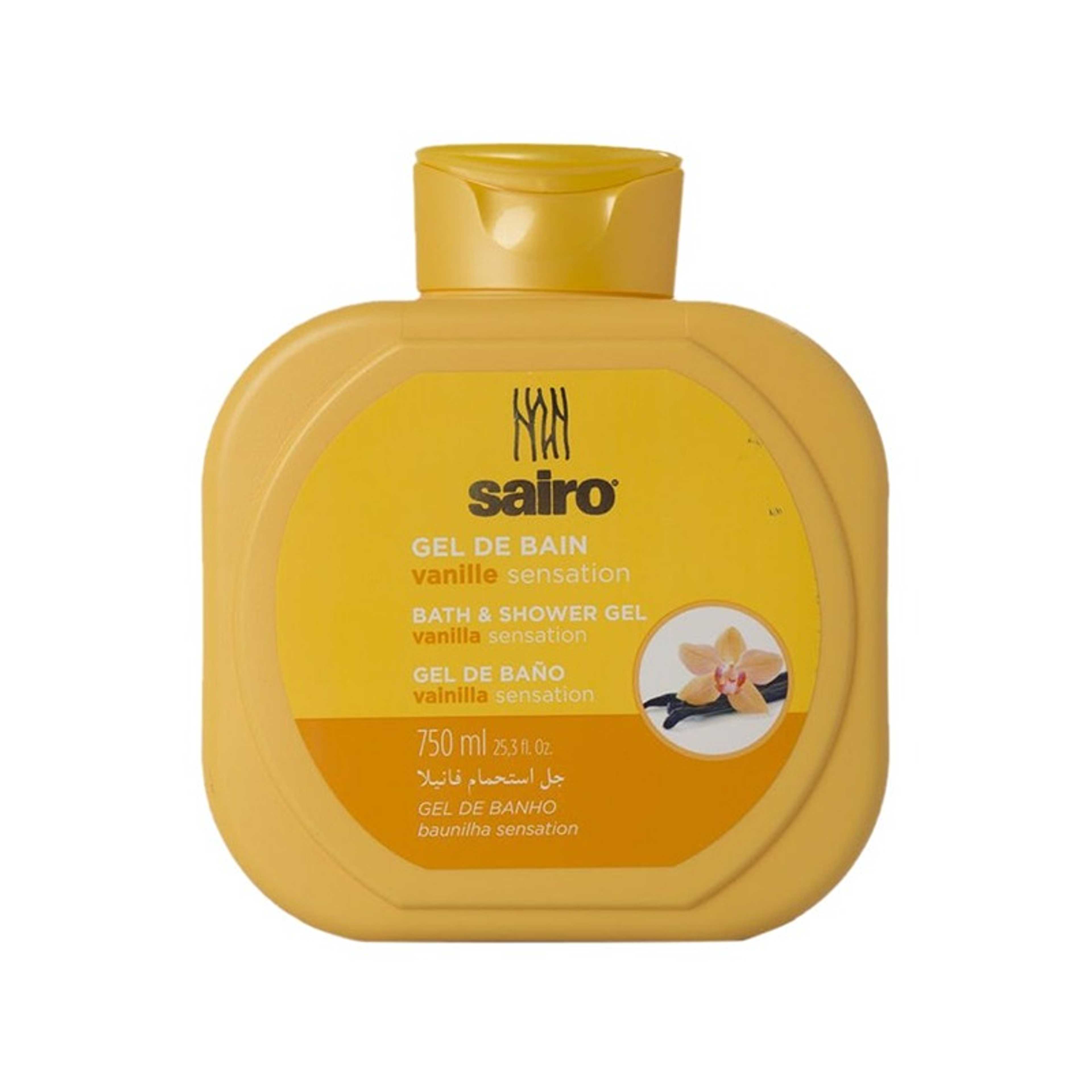 Sairo-Bath And Shower Gel - Vanilla Sensation 750ml - Product Main Image