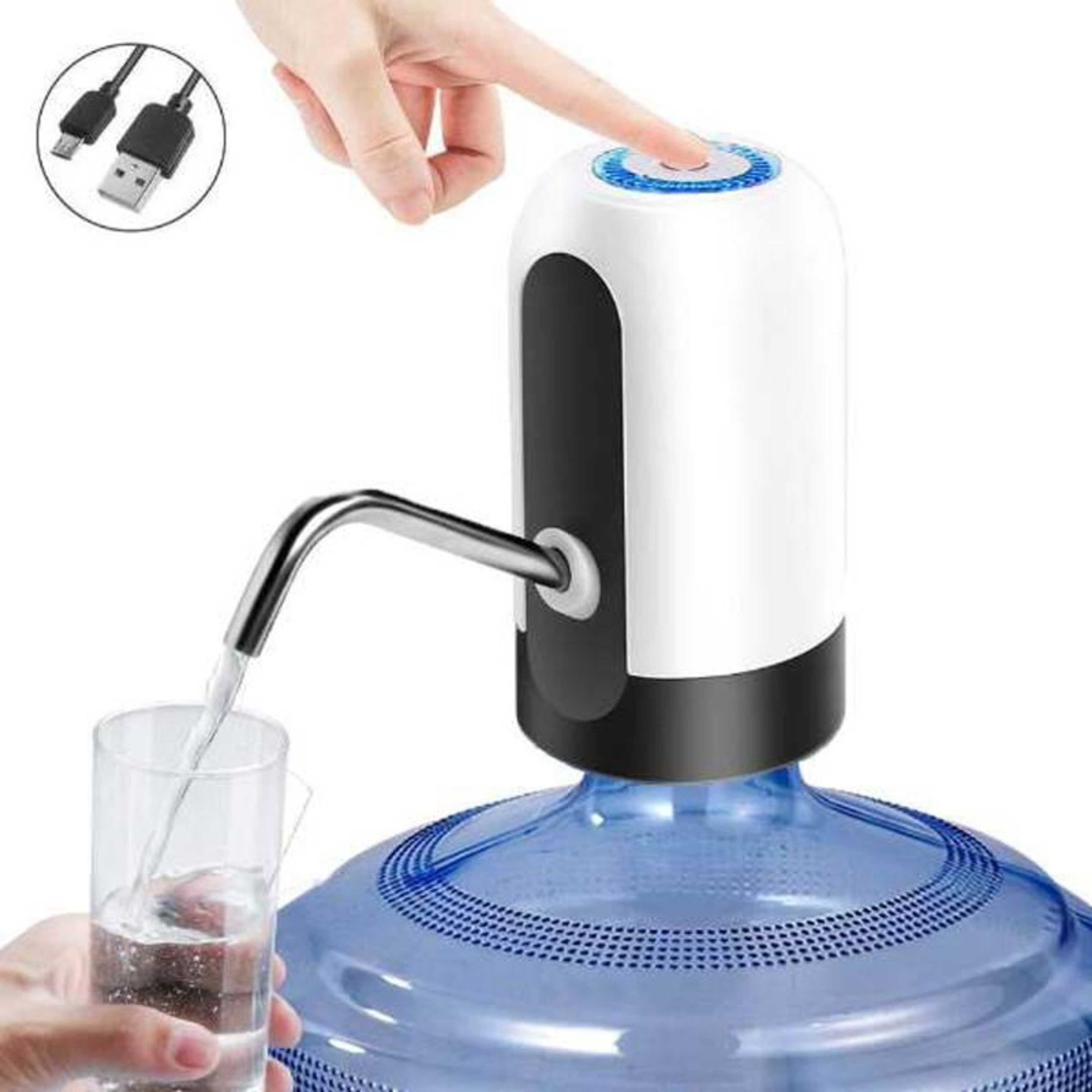 USB Rechargeable Automatic Electric Drinking Water Pump Universal Gallon Bottle Water Pump Dispenser