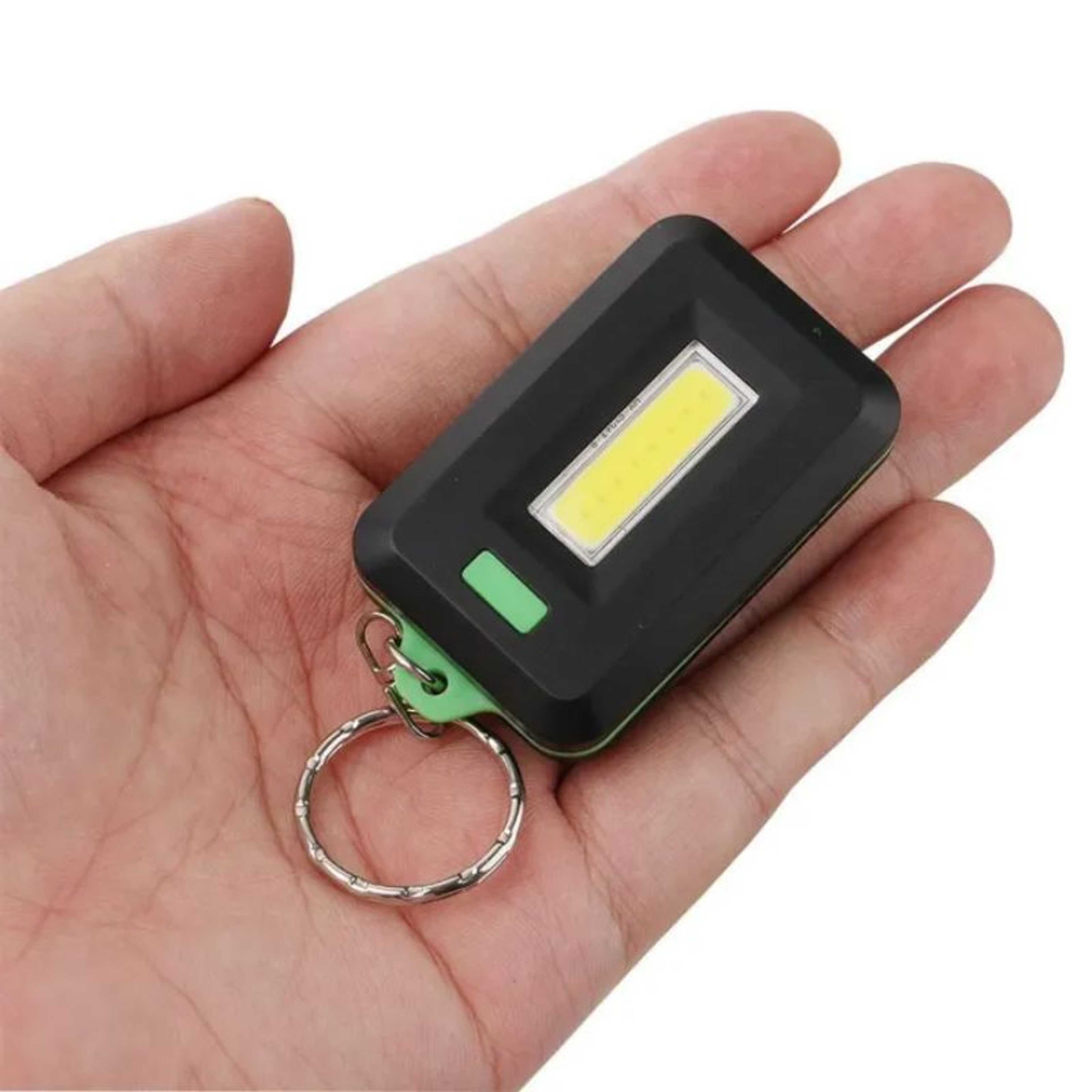 Mini Portable LED COB Keychain Flash Light Key Chain Pocket Torch for Flash Light Use