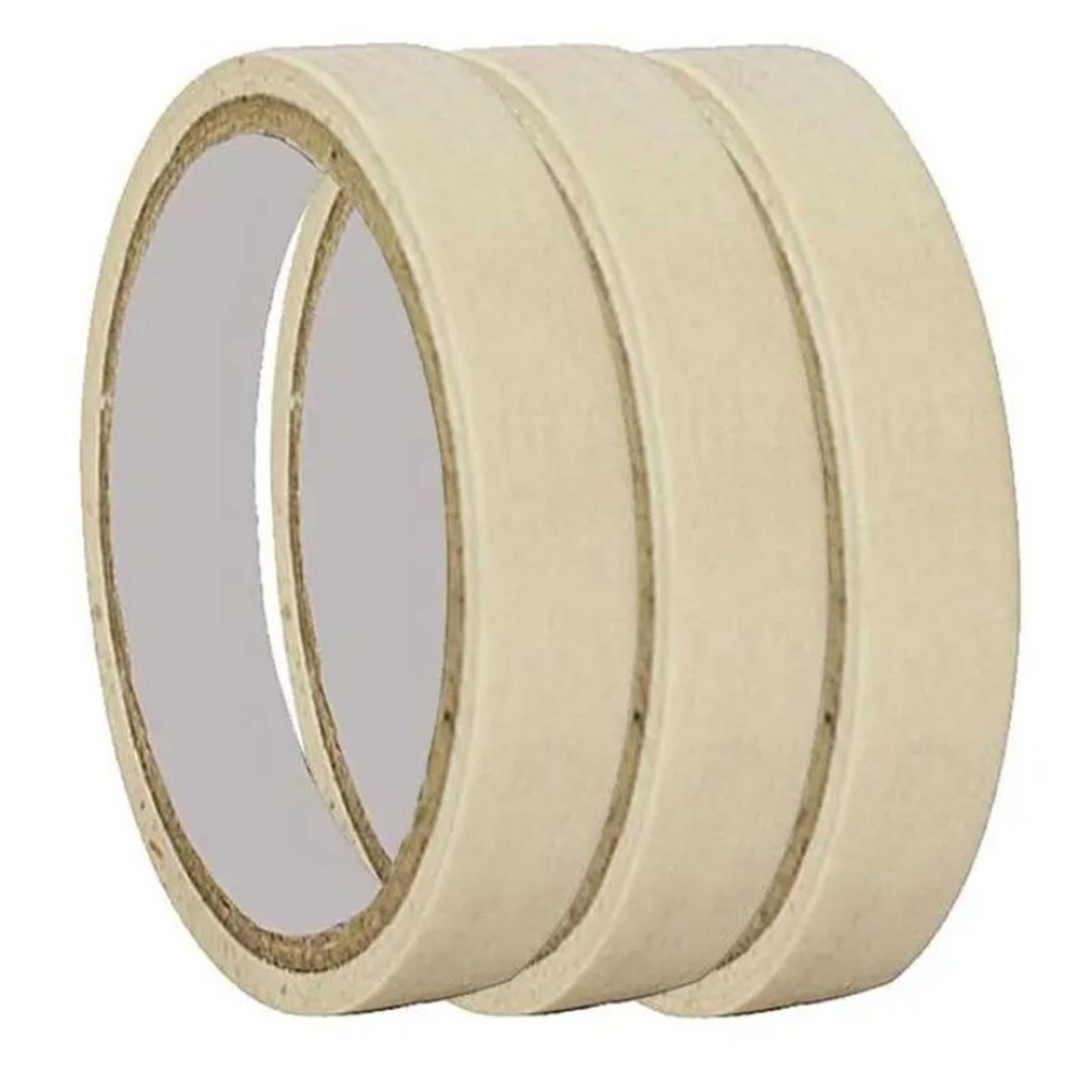 Pack of 3 - Masking Tape 3/4 X 15yards