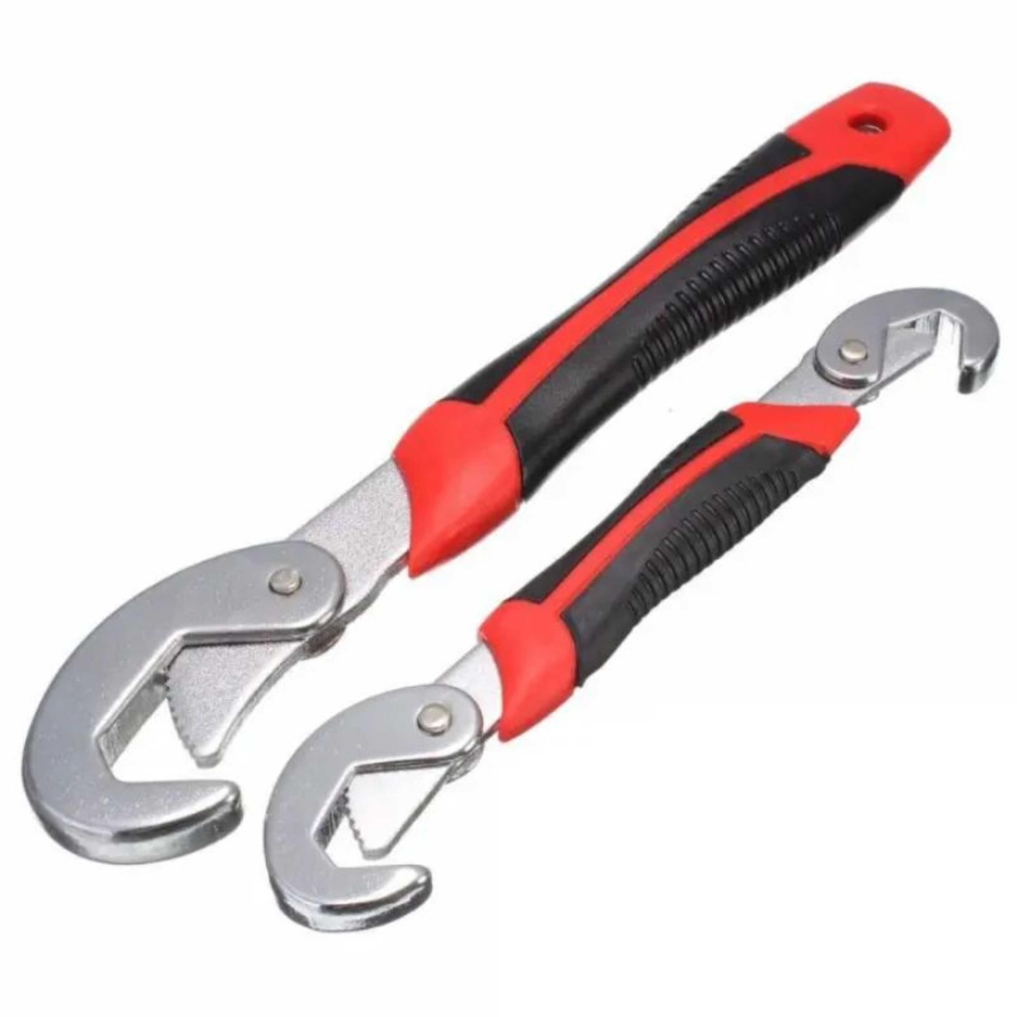 Adjustable Wrench - Red & Black