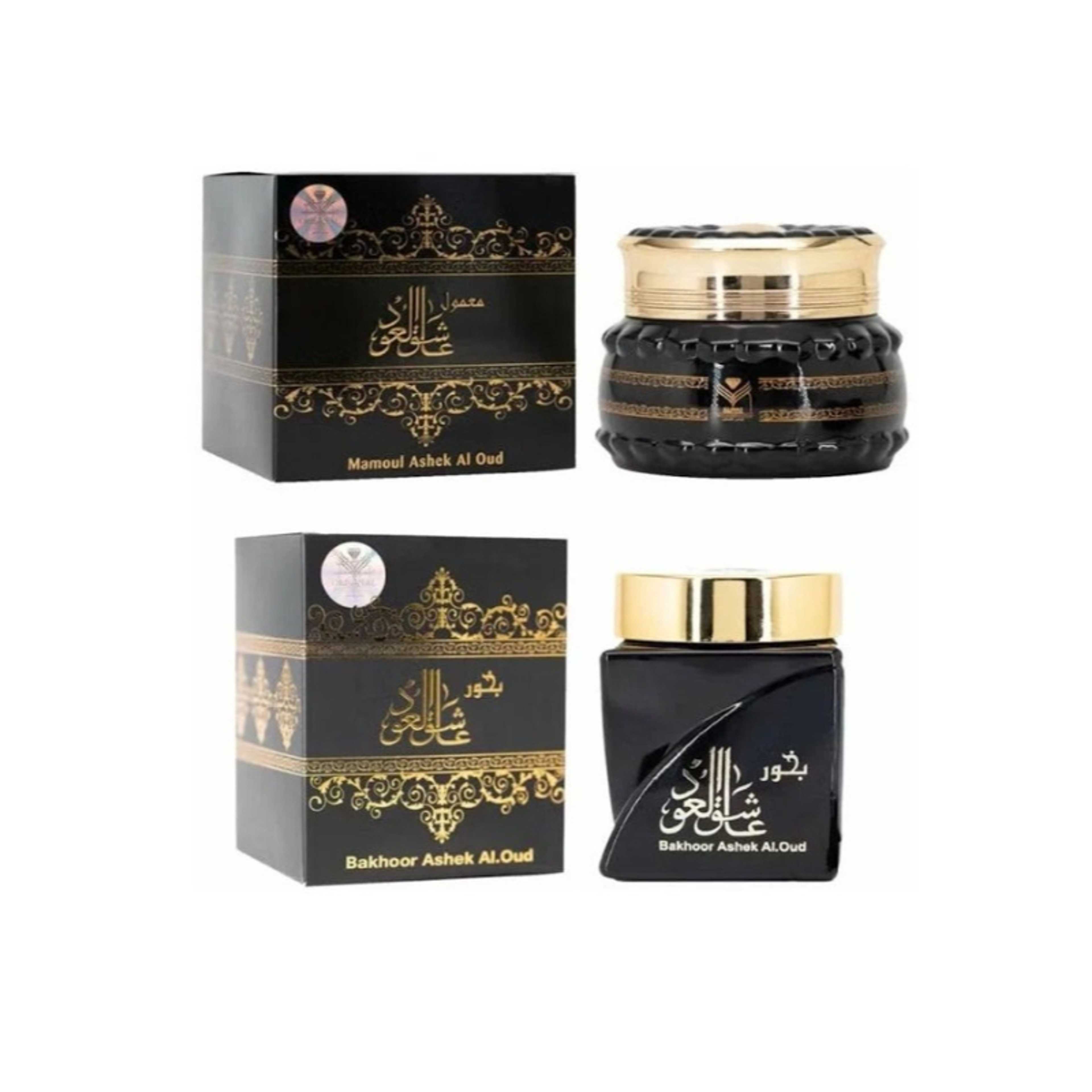 Bakhoor Ashek Al Oud 30g Mamoul Ashek AL Oud 60gm - Product Main Image